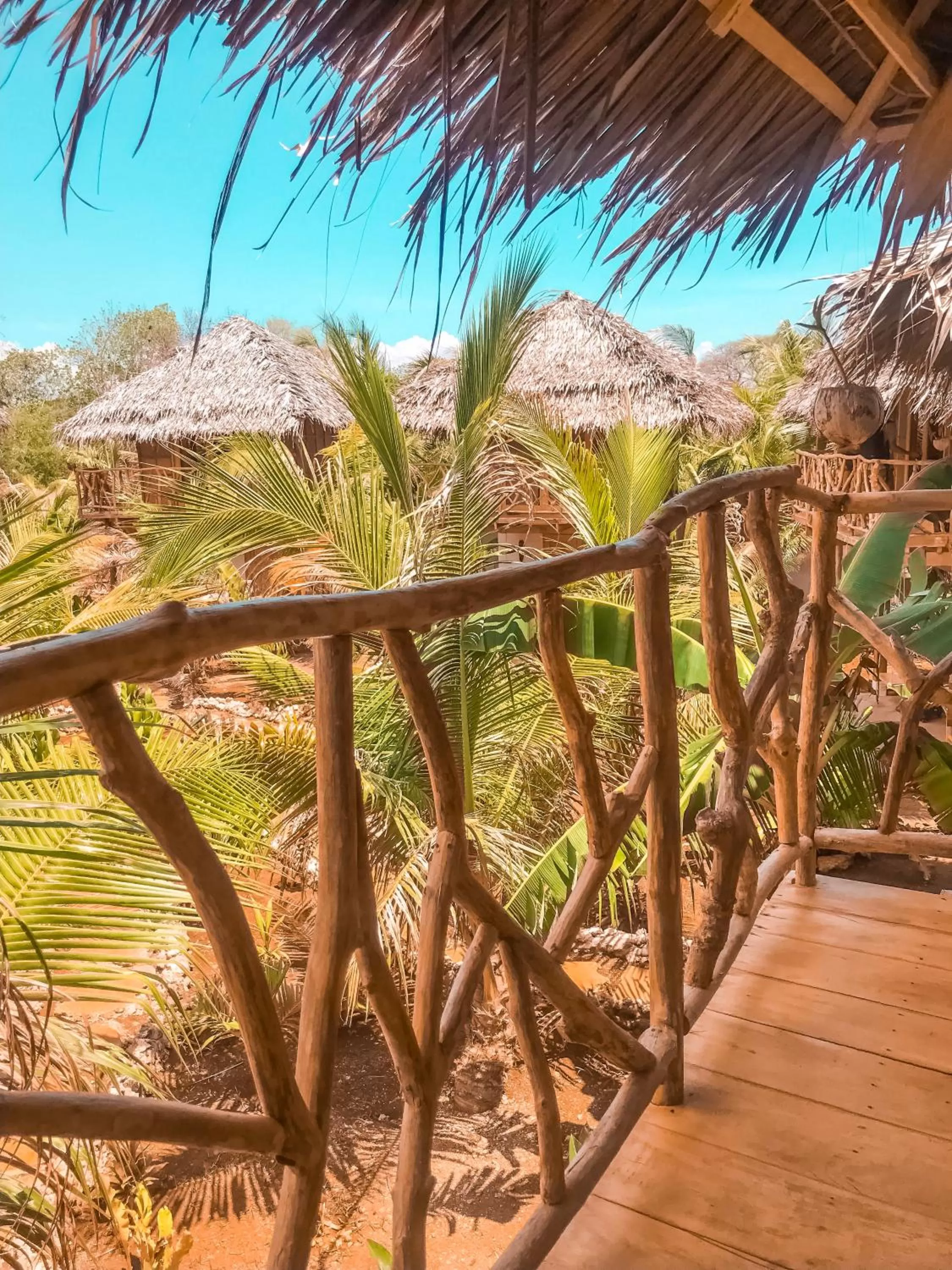 Balcony/Terrace in Mandala Tribe Treehouses