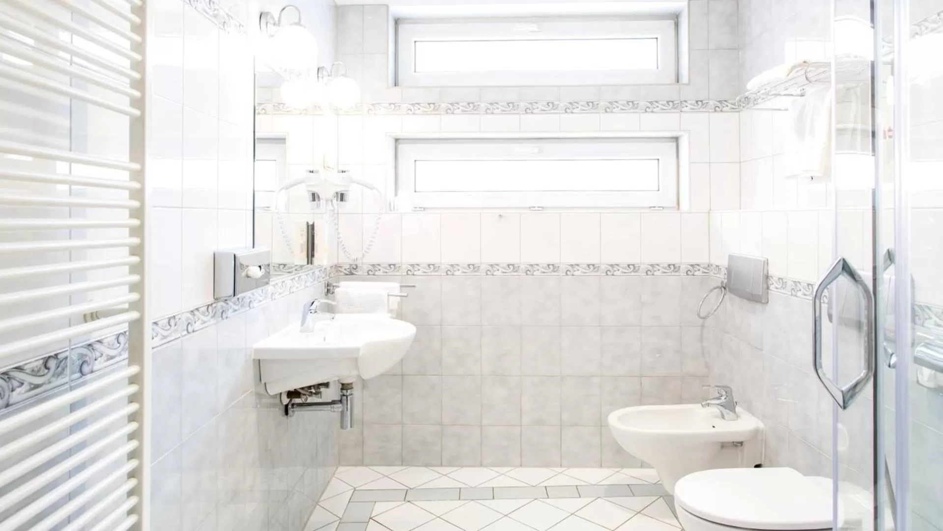 Shower in Qubus Hotel Wrocław