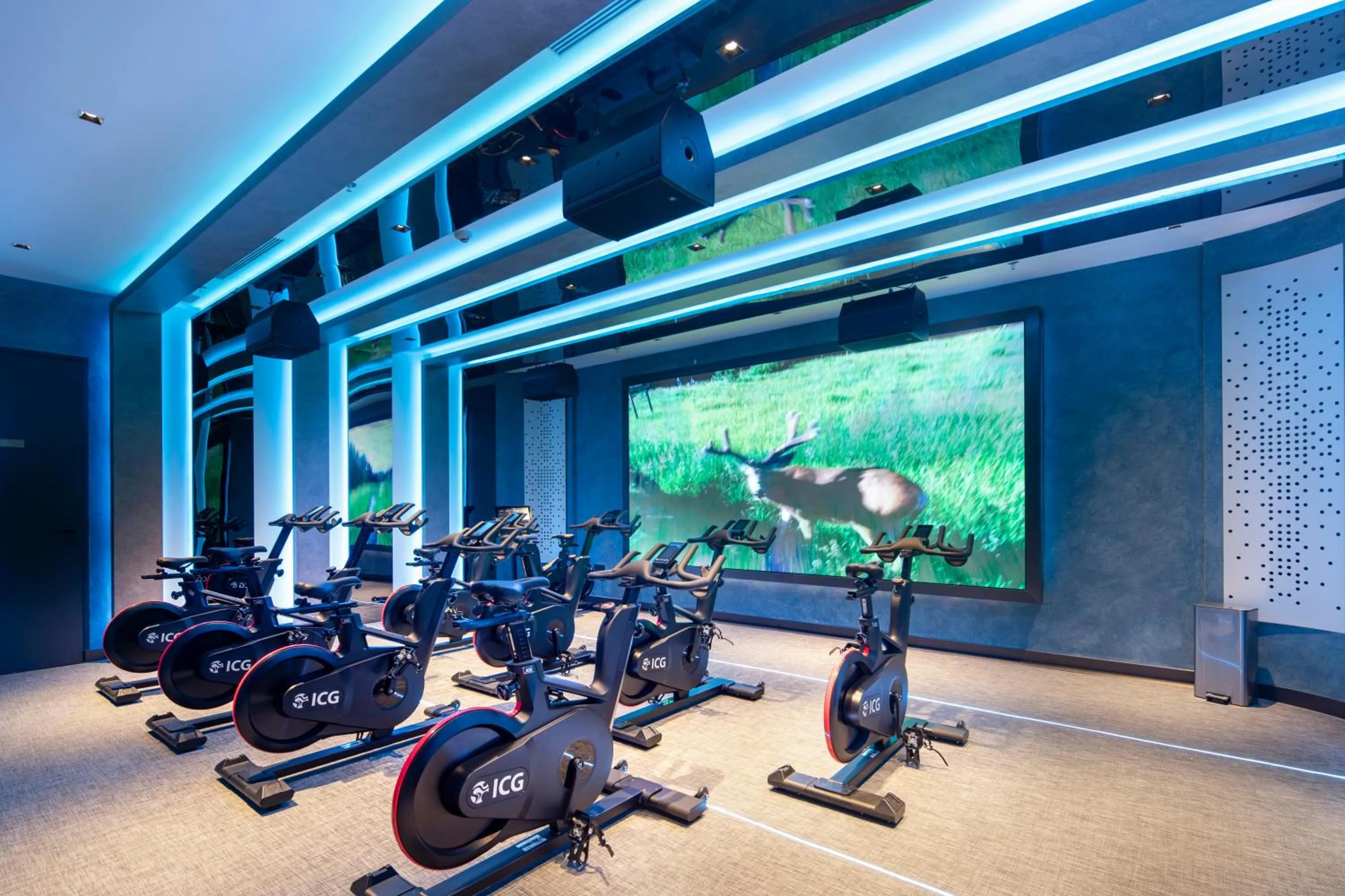 Fitness centre/facilities in M Social Hotel Suzhou
