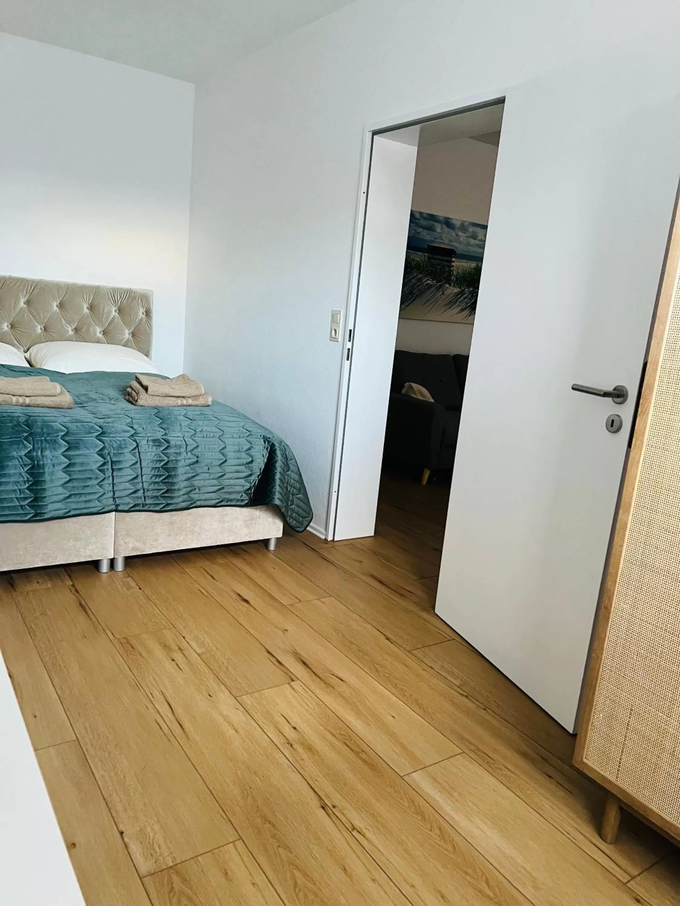 Bed in Hotel Villa Ems