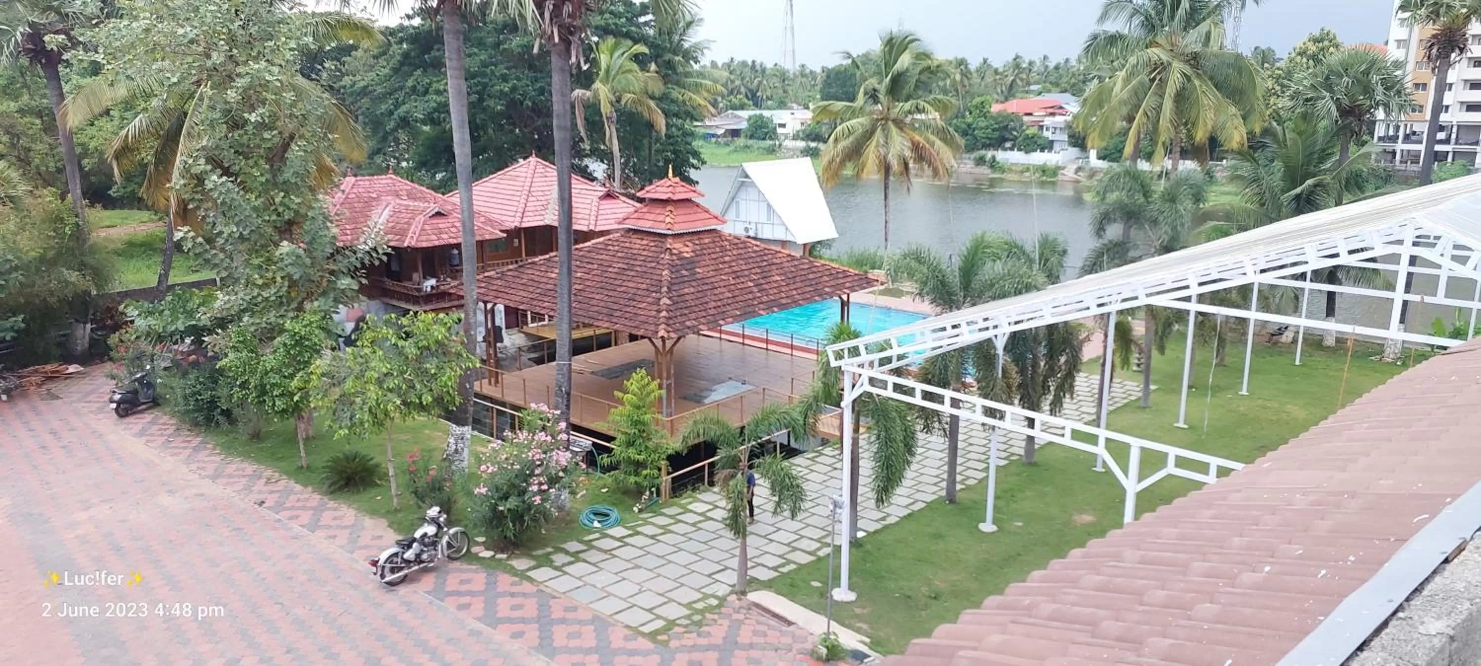 Property building, Bird's-eye View in Udaya Resort