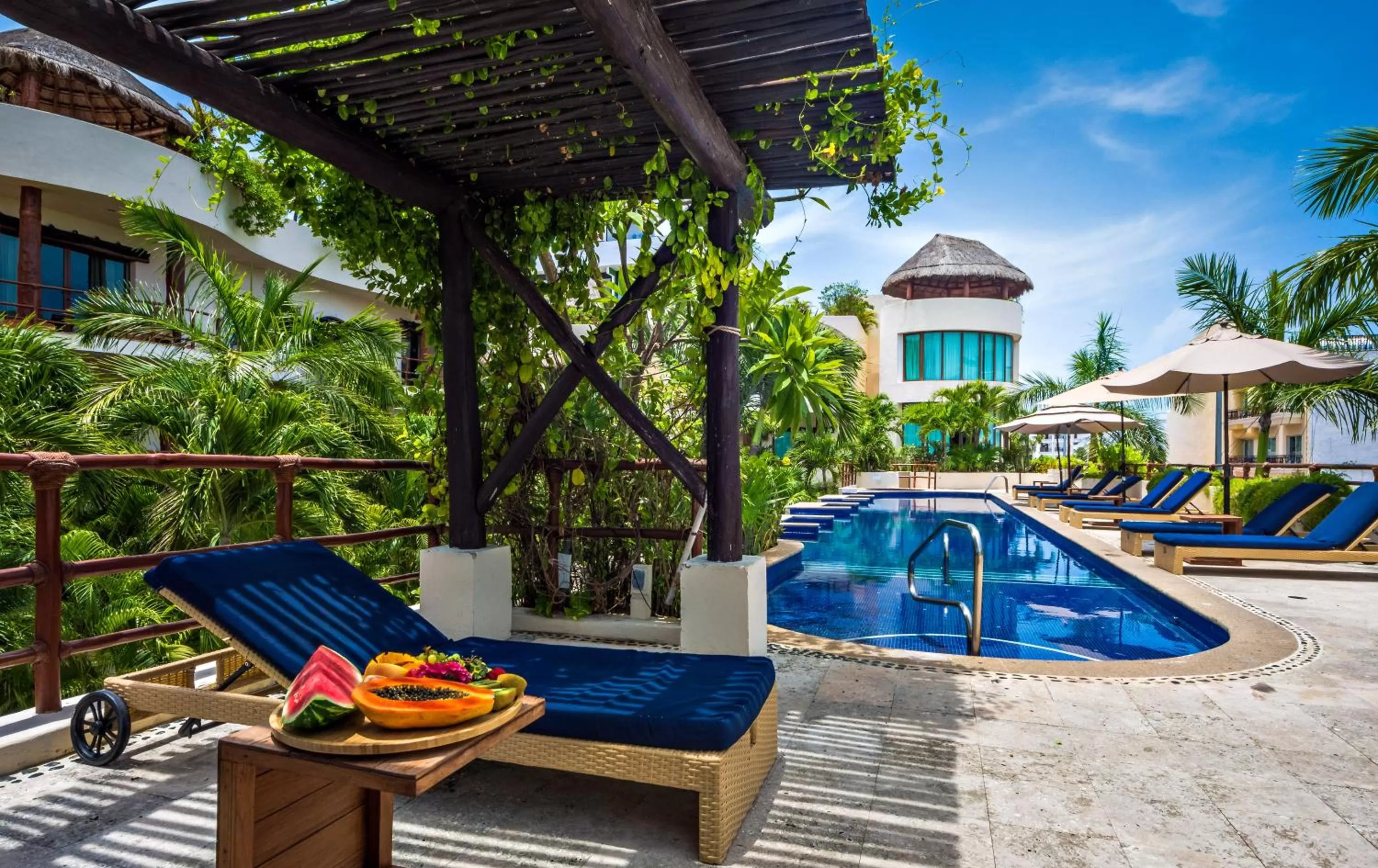 Patio in Porto Playa Condo Hotel and Beach Club