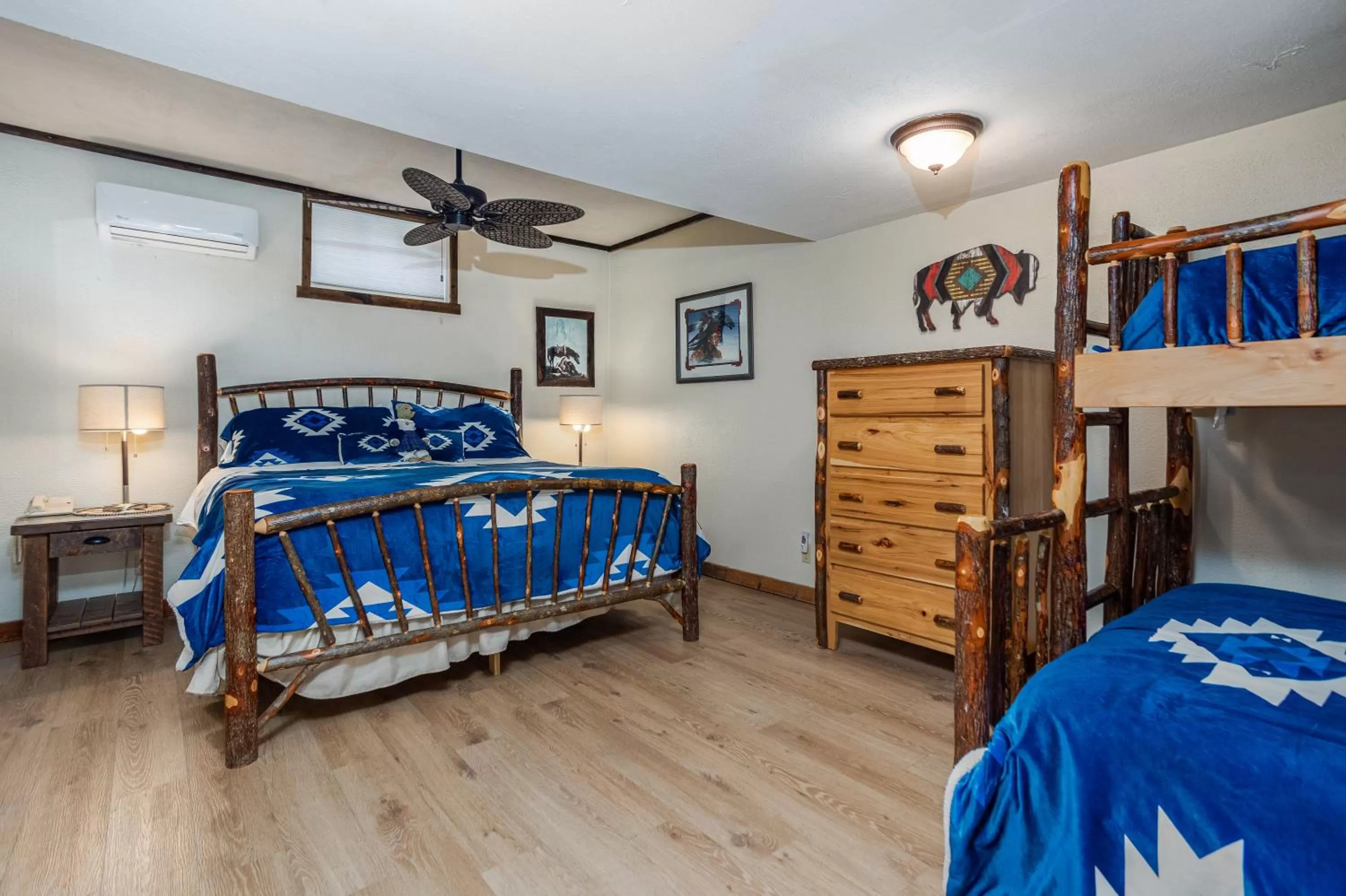 Bed in Southern Cross Guest Ranch