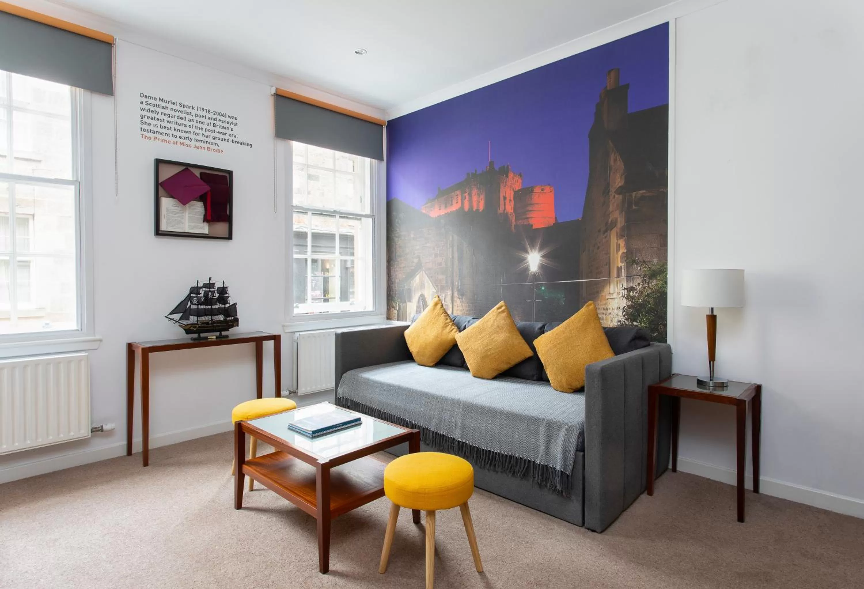 Living room in Stewart by Heeton Concept - Aparthotel Edinburgh