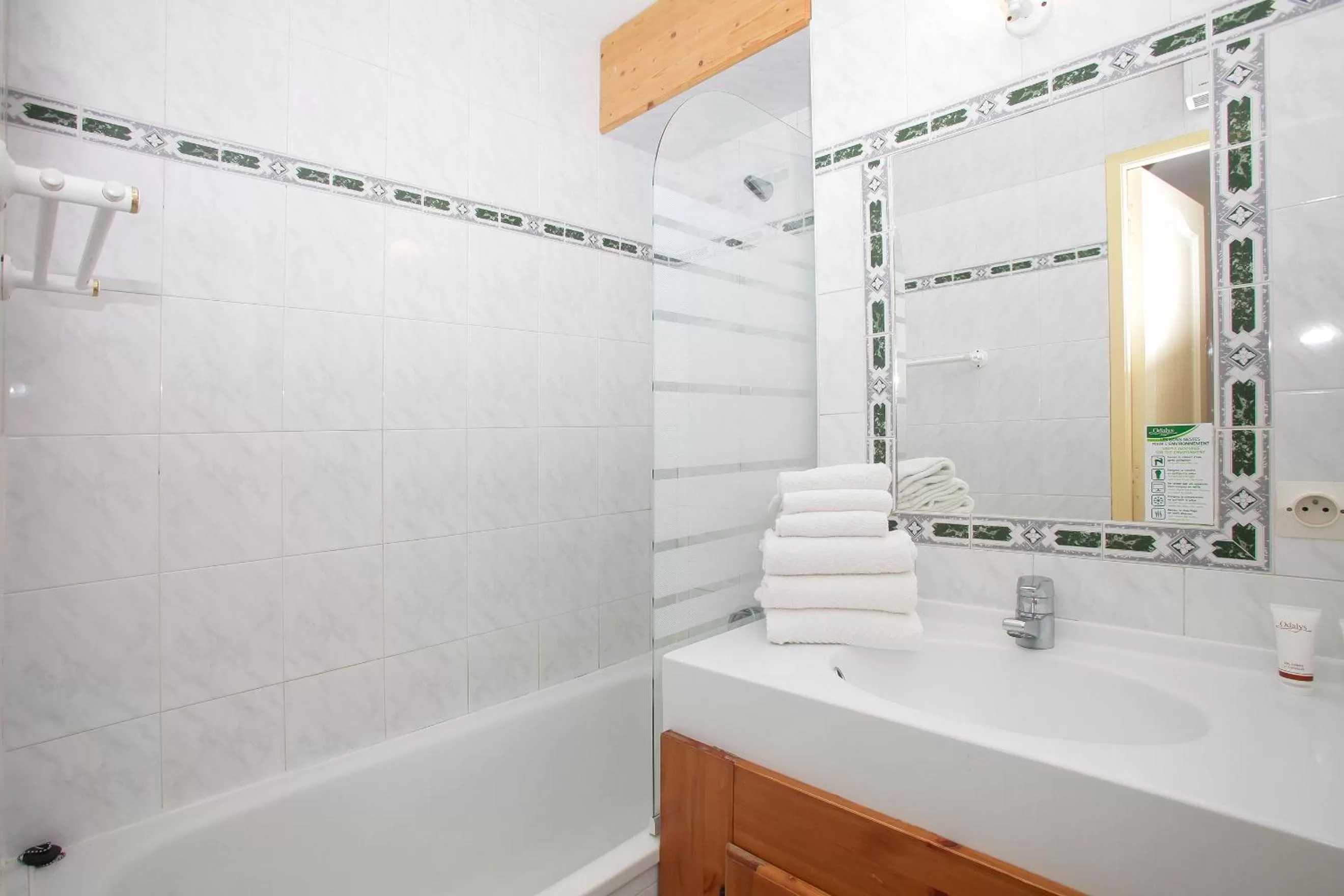 Bathroom in Odalys Chalet Alpina