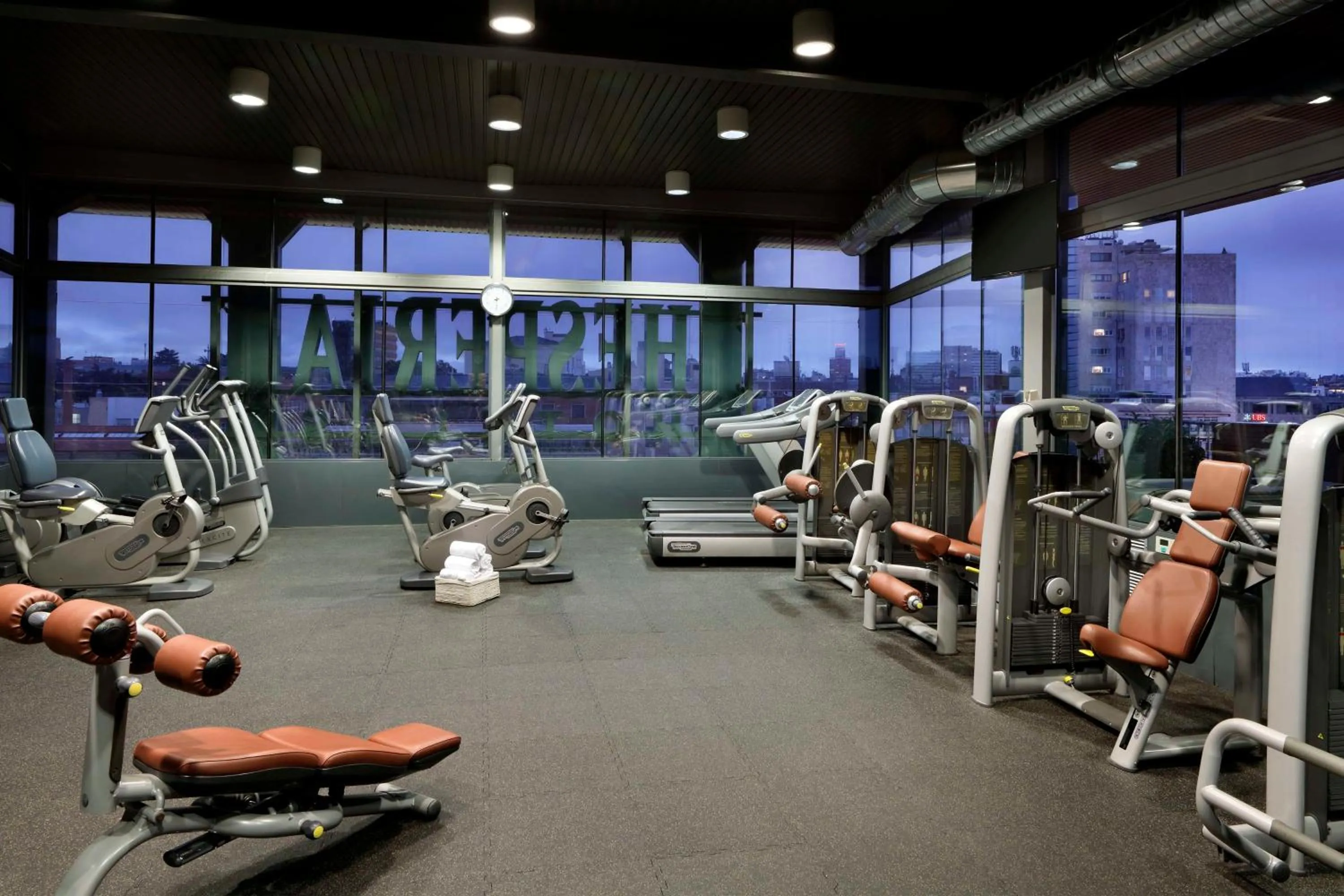 Fitness centre/facilities in Hyatt Regency Hesperia Madrid