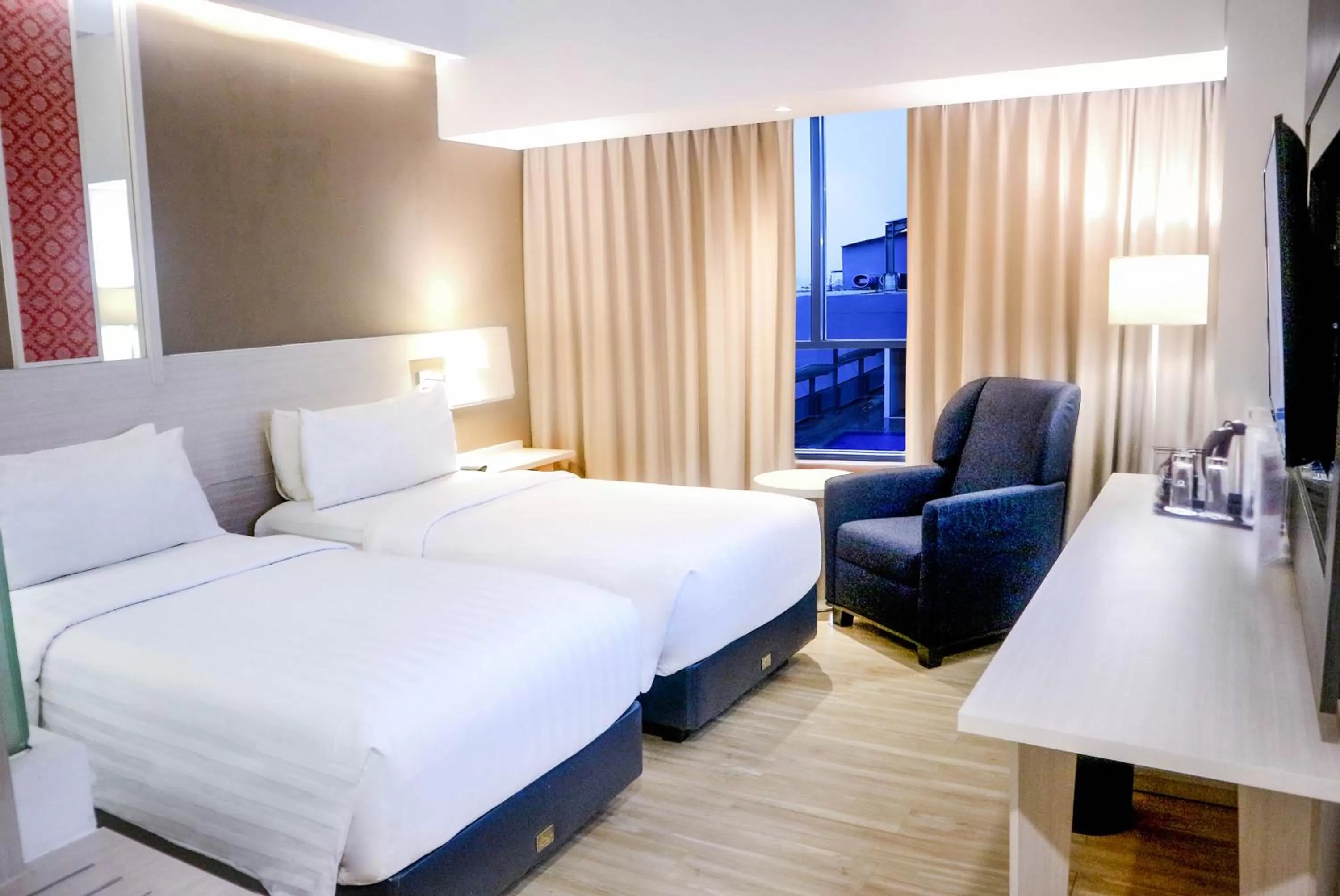 Bedroom, Bed in Harper Palembang by ASTON