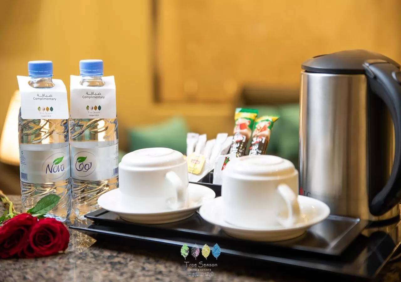 Coffee/tea facilities in Tree Season Chalets