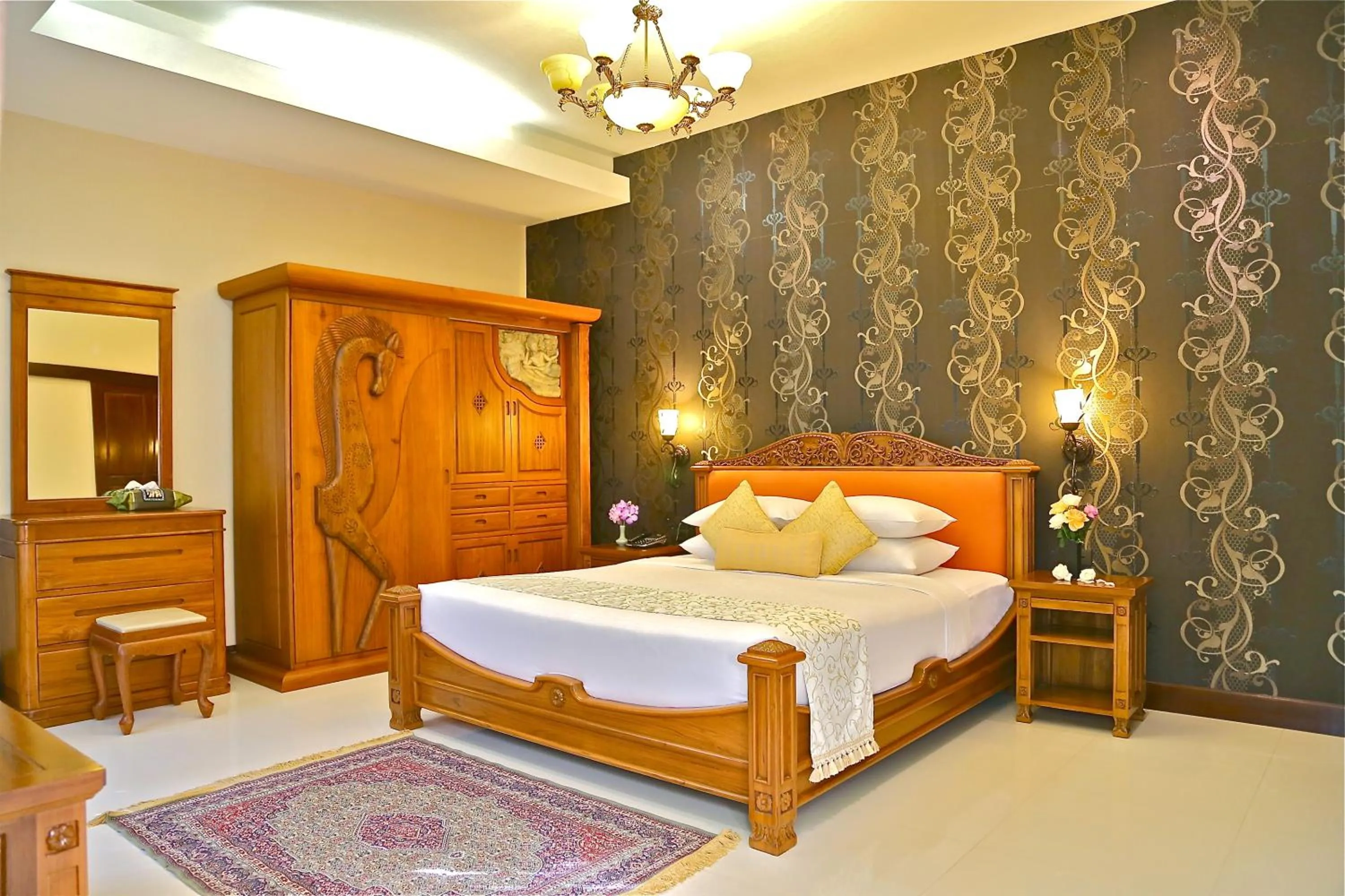 Bed in Oriental Siam Resort - SHA Extra Plus Certified