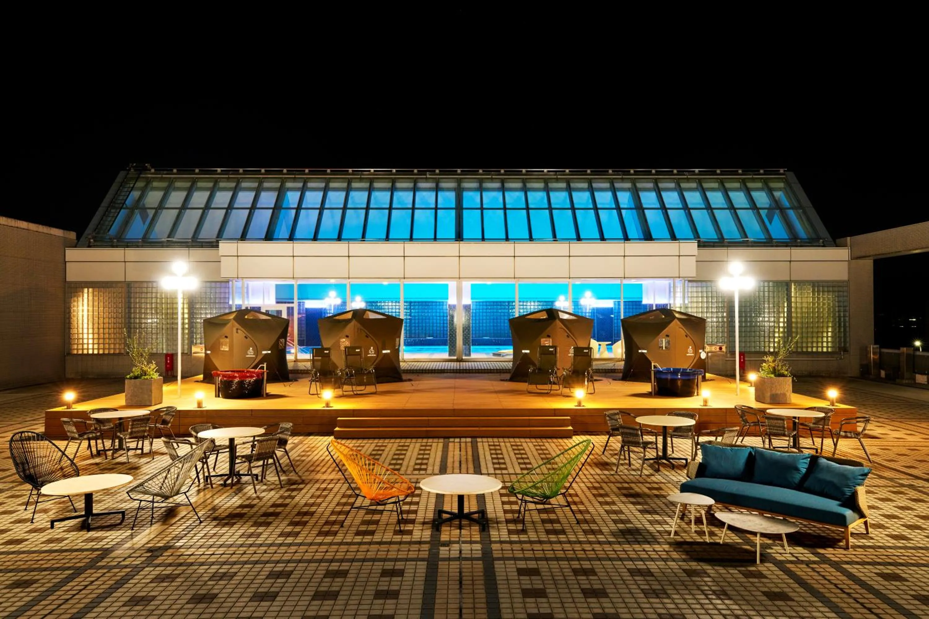 Sauna in Miyako Hotel Gifu Nagaragawa