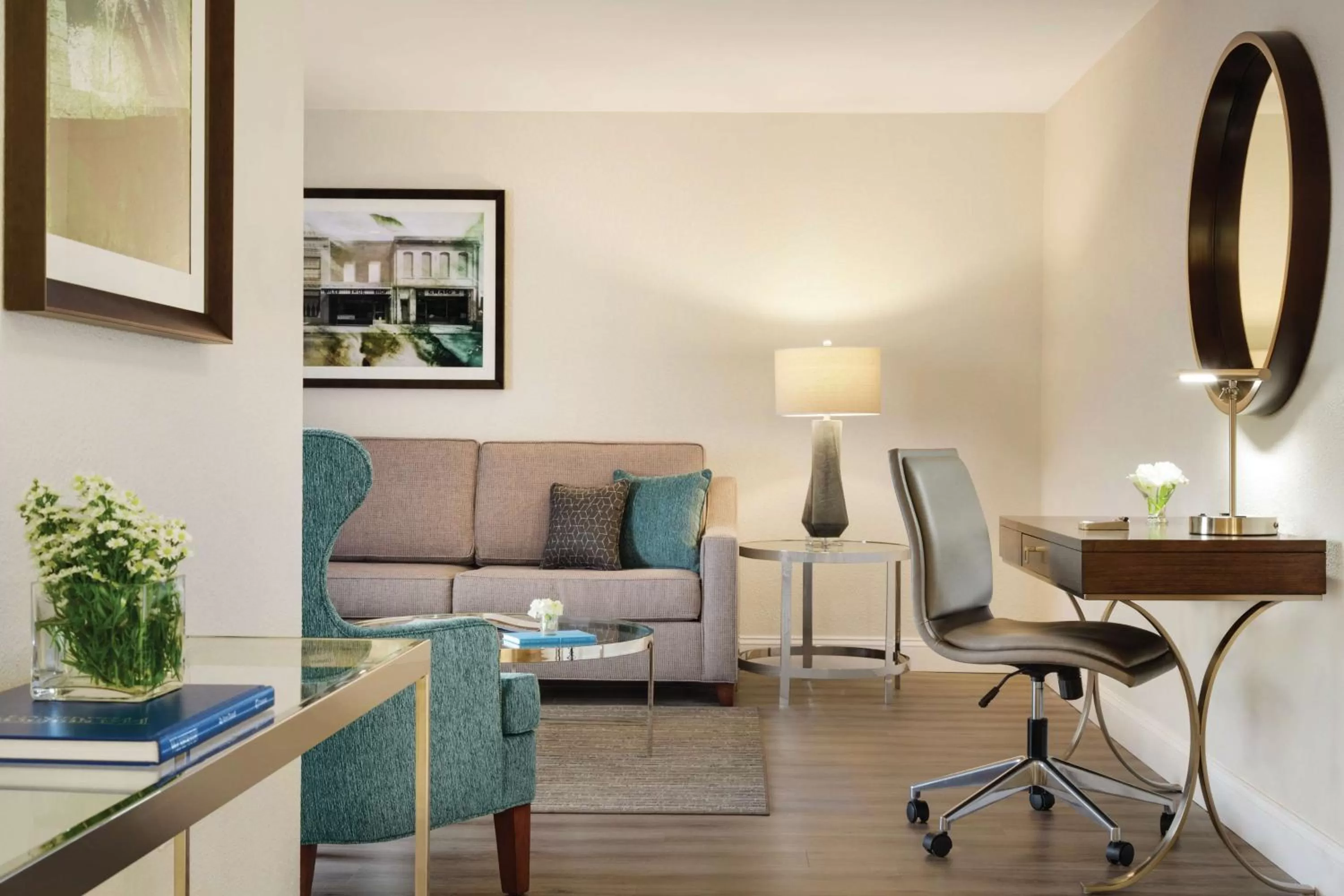 Bedroom in Hotel Ballast Wilmington, Tapestry Collection by Hilton