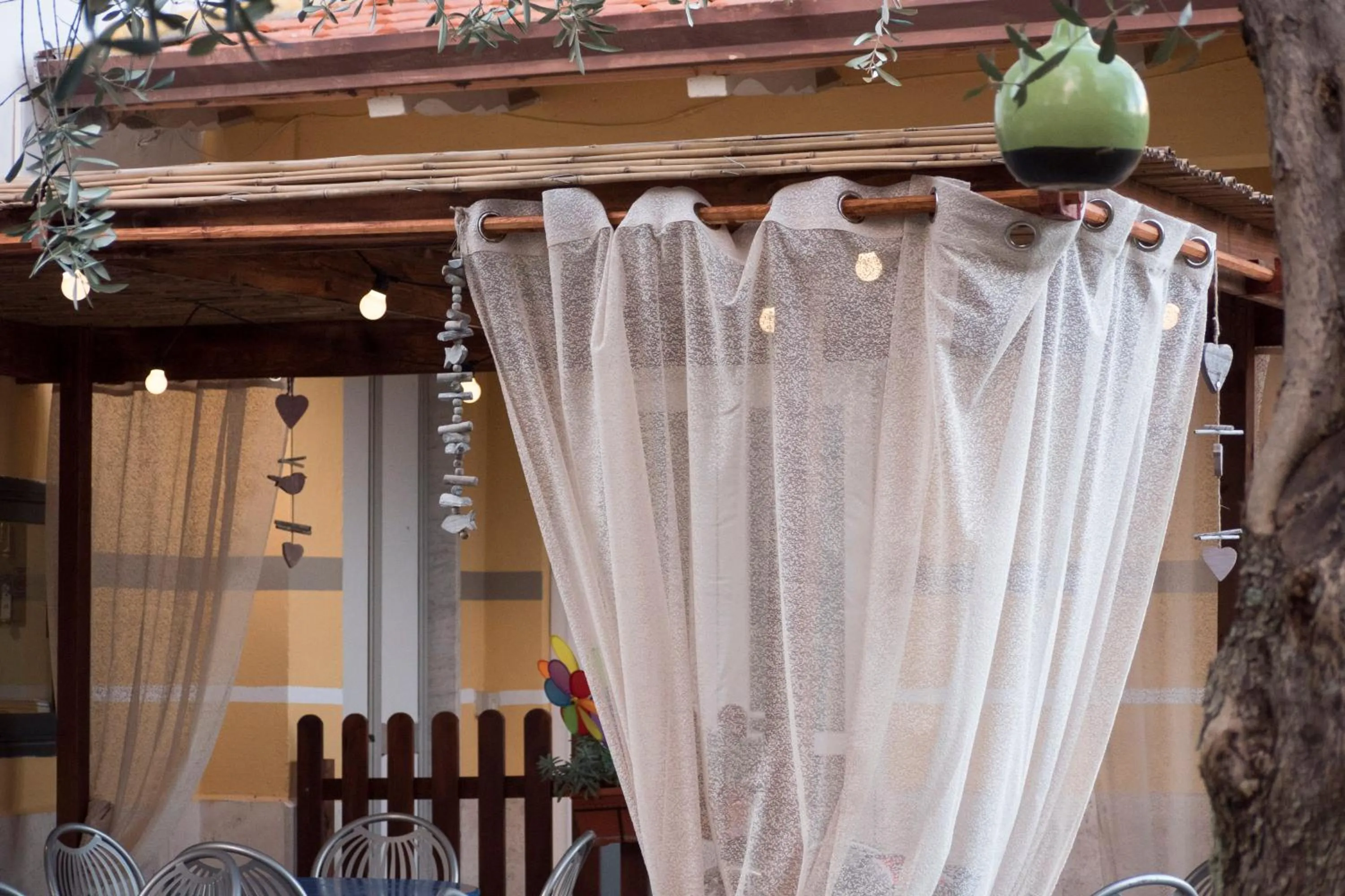 Patio in Albergo Serena