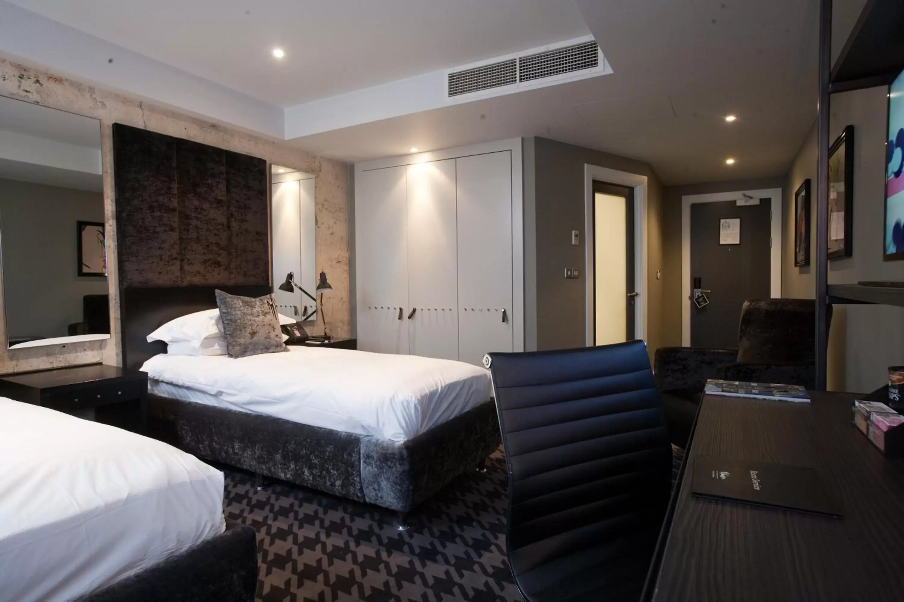 Standard Twin Room in Malmaison Birmingham Standard Twin Room in Malmaison Birmingham