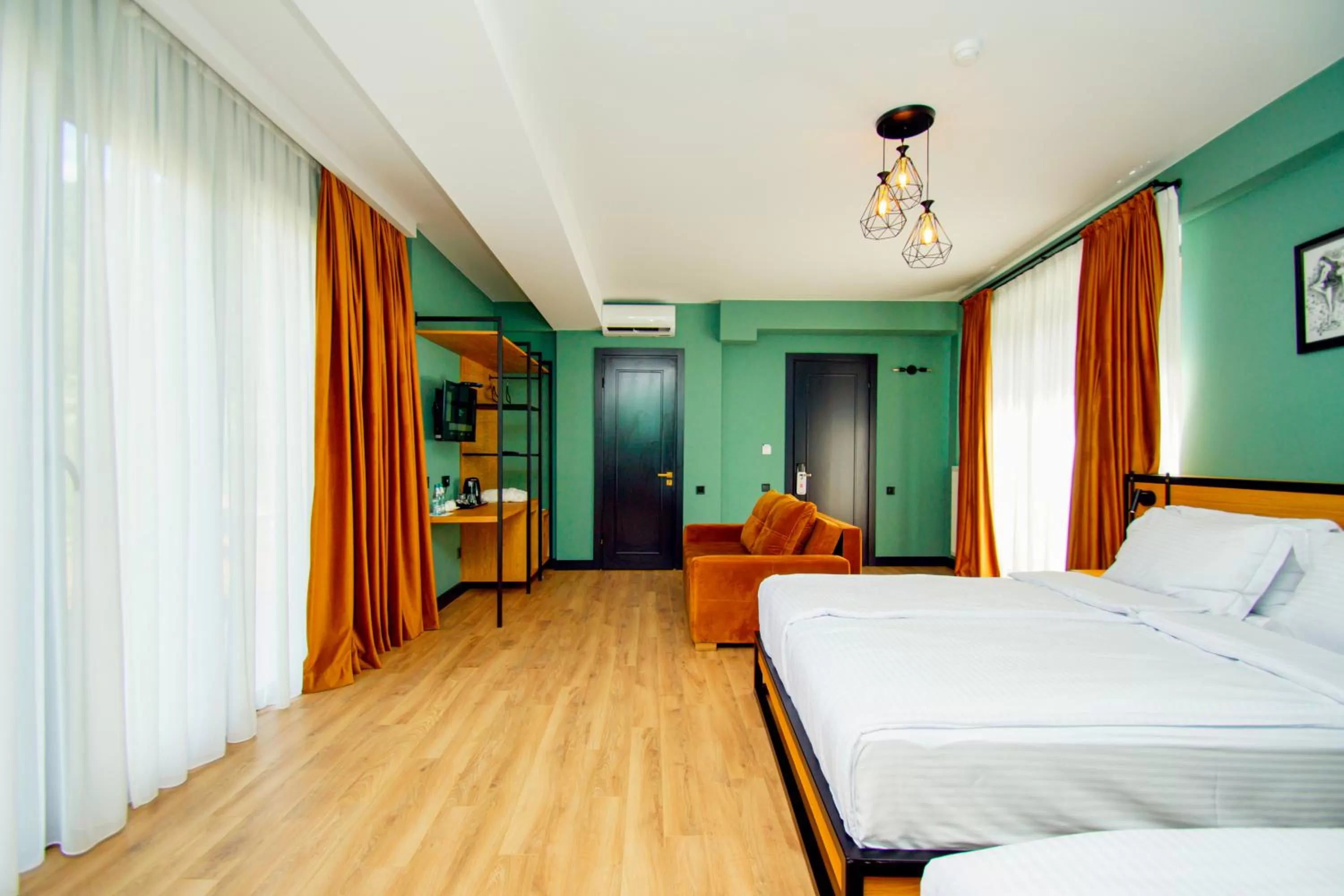 Photo of the whole room in Borjomi Bridge Hotel