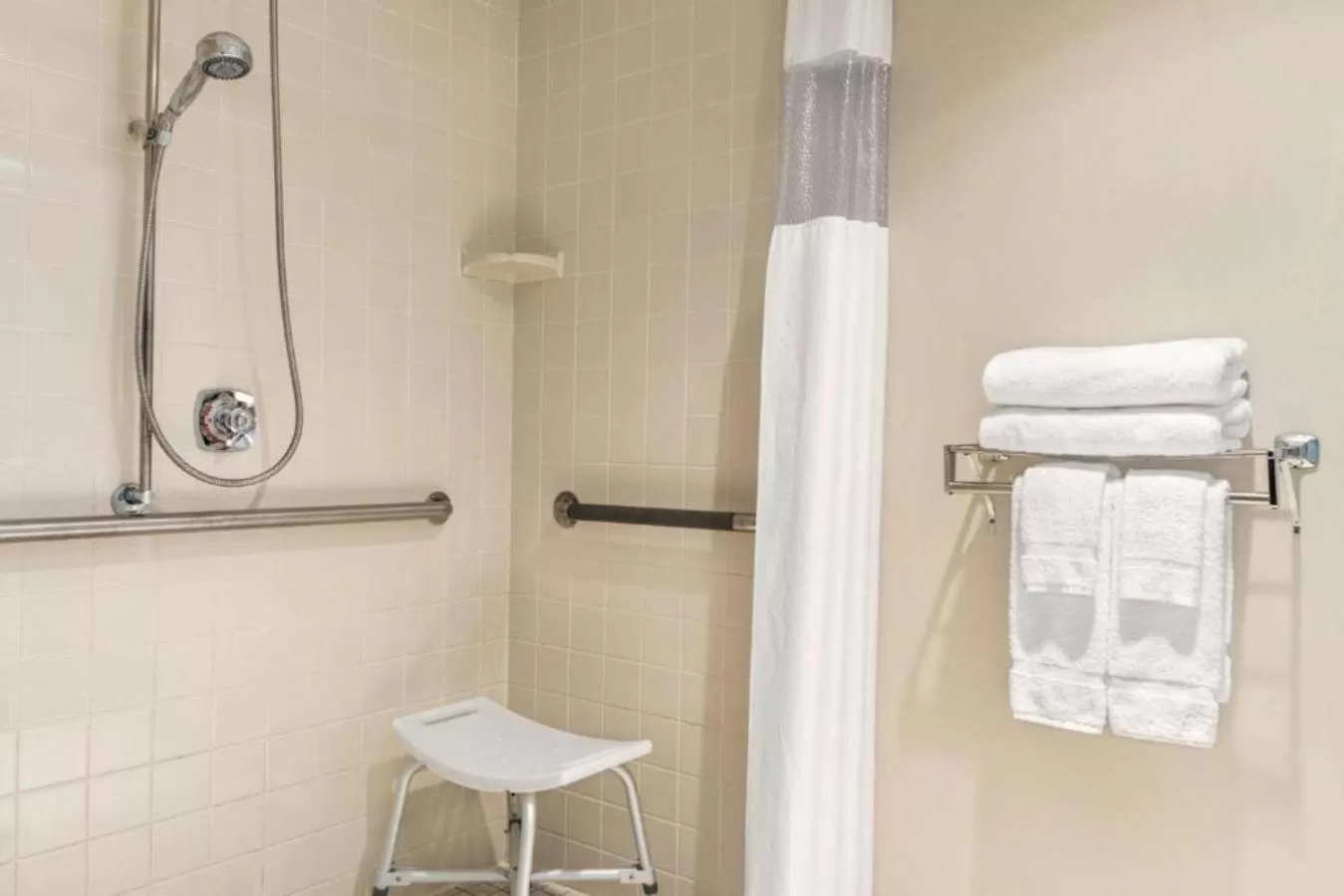 Shower in Days Inn by Wyndham Fargo - West Acres