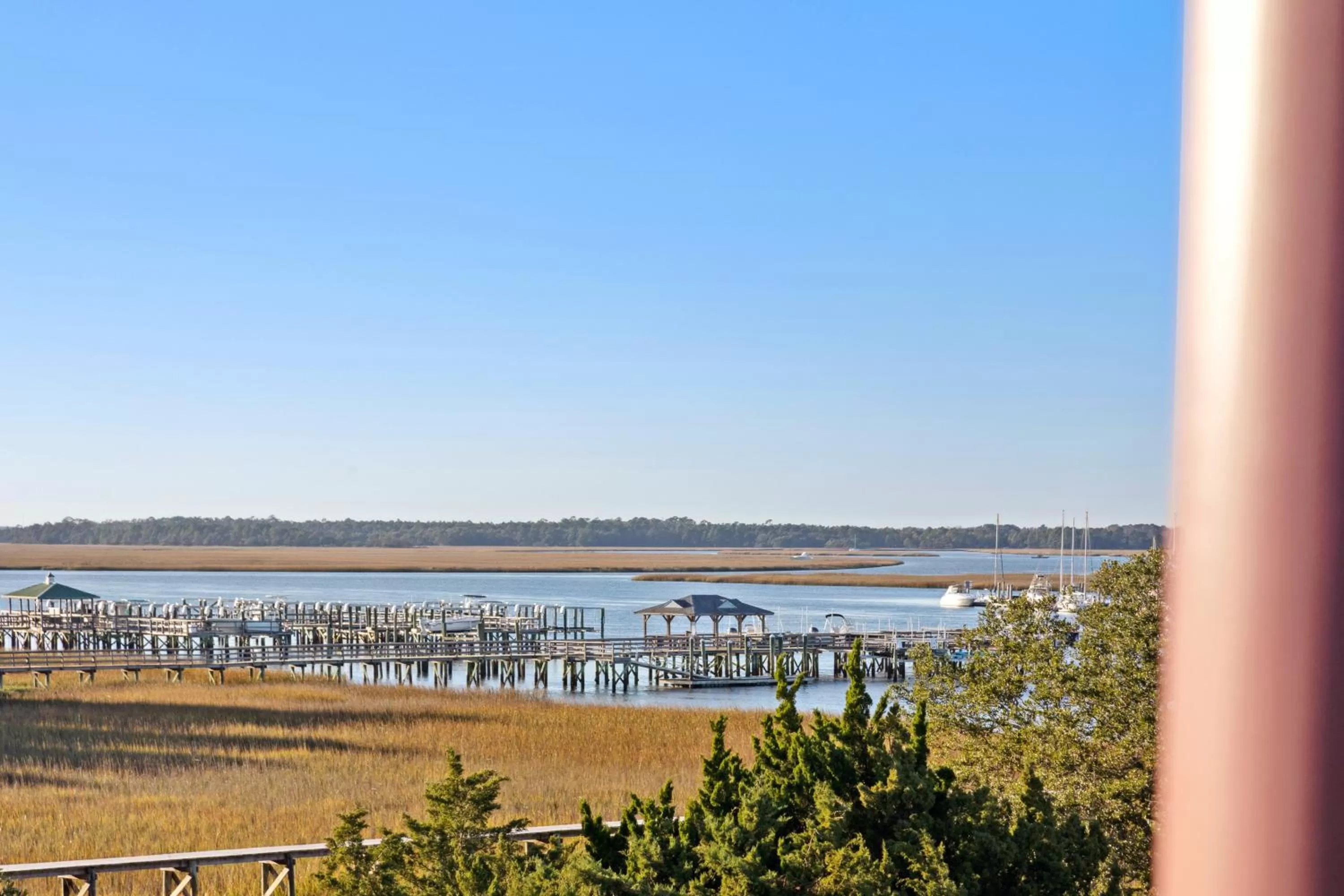 Hotel Folly with Marsh and Sunset Views