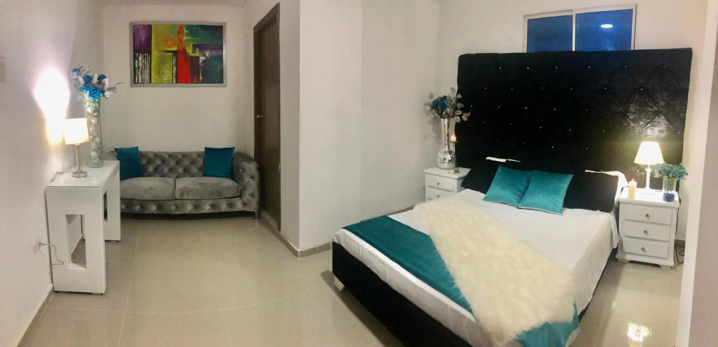 Bed in Hotel Platinum Barranquilla