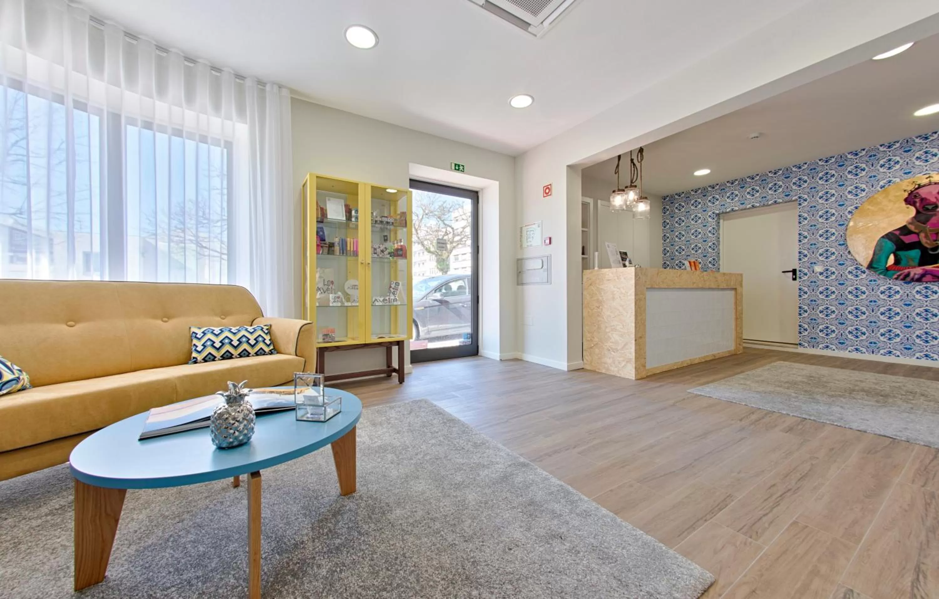 Living room in Hotel do Mercado