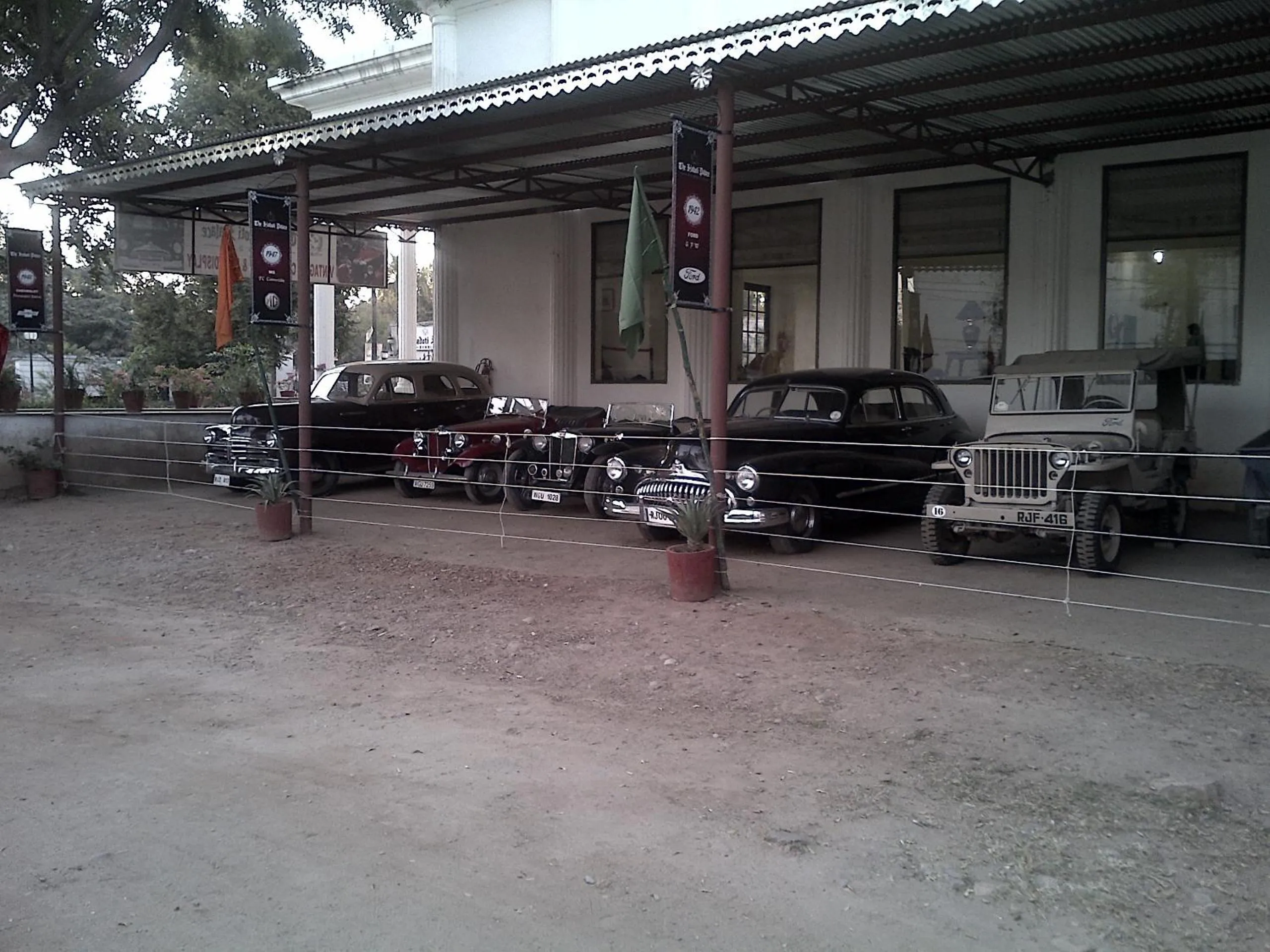 Decorative detail in The Hadoti Palace, Bundi