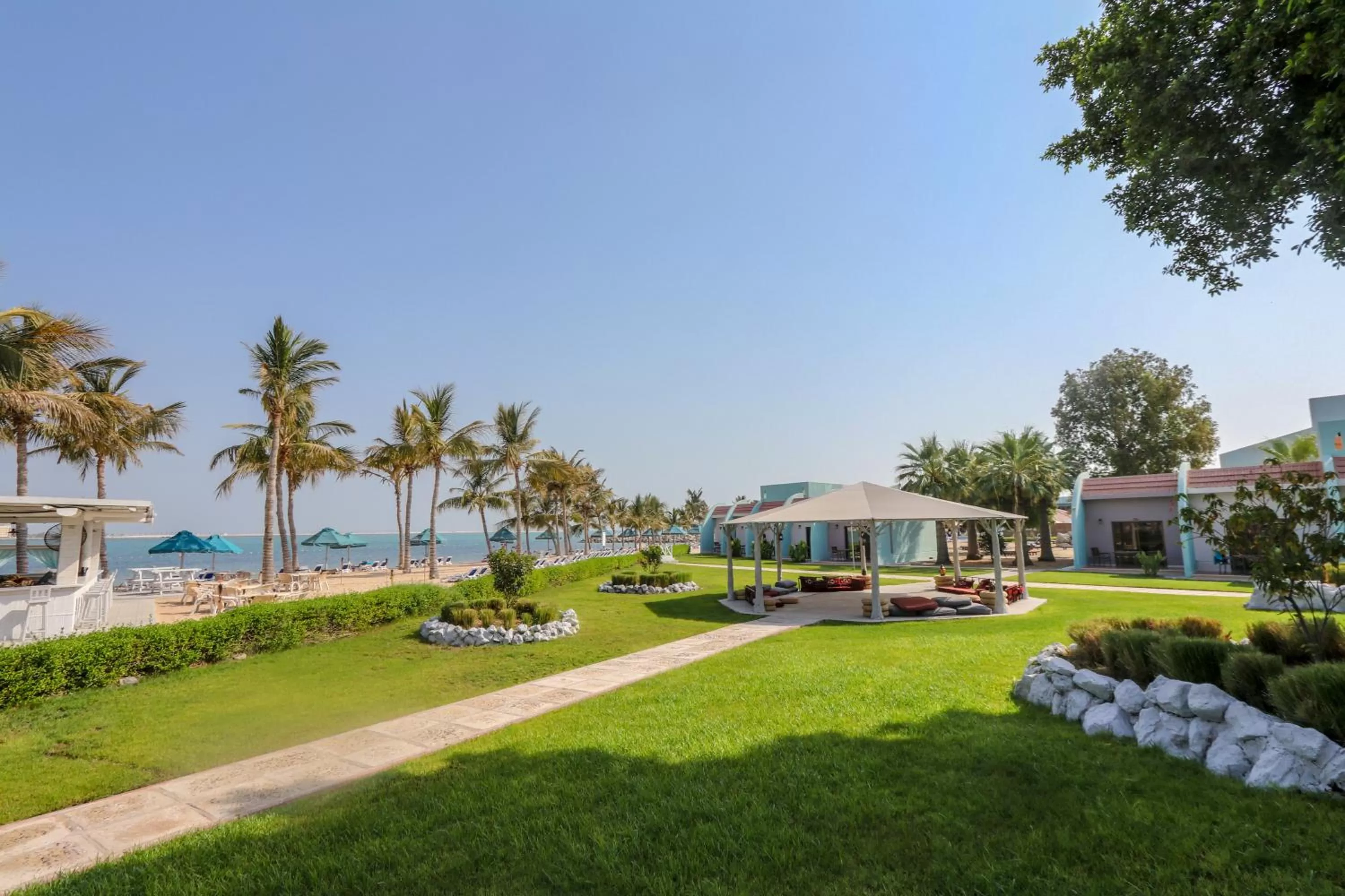 Garden in BM Beach Resort