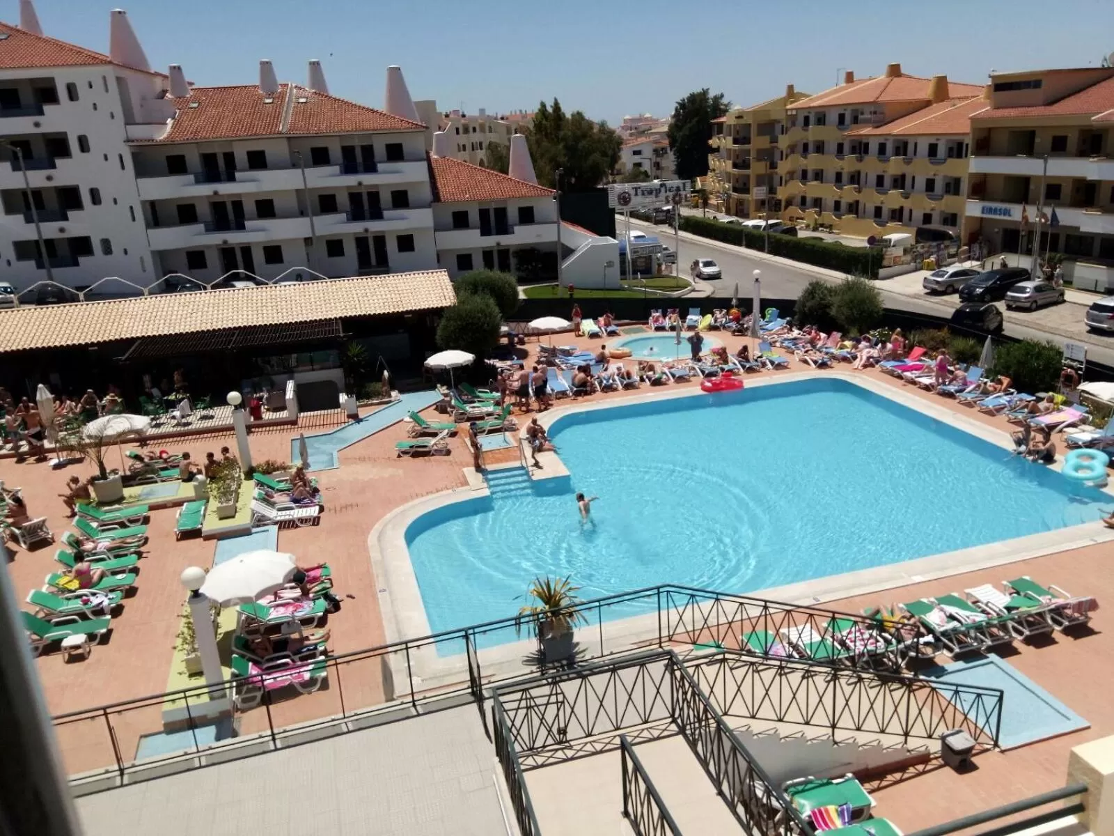 Pool view in Ourabay Hotel Apartamento - Art & Holidays
