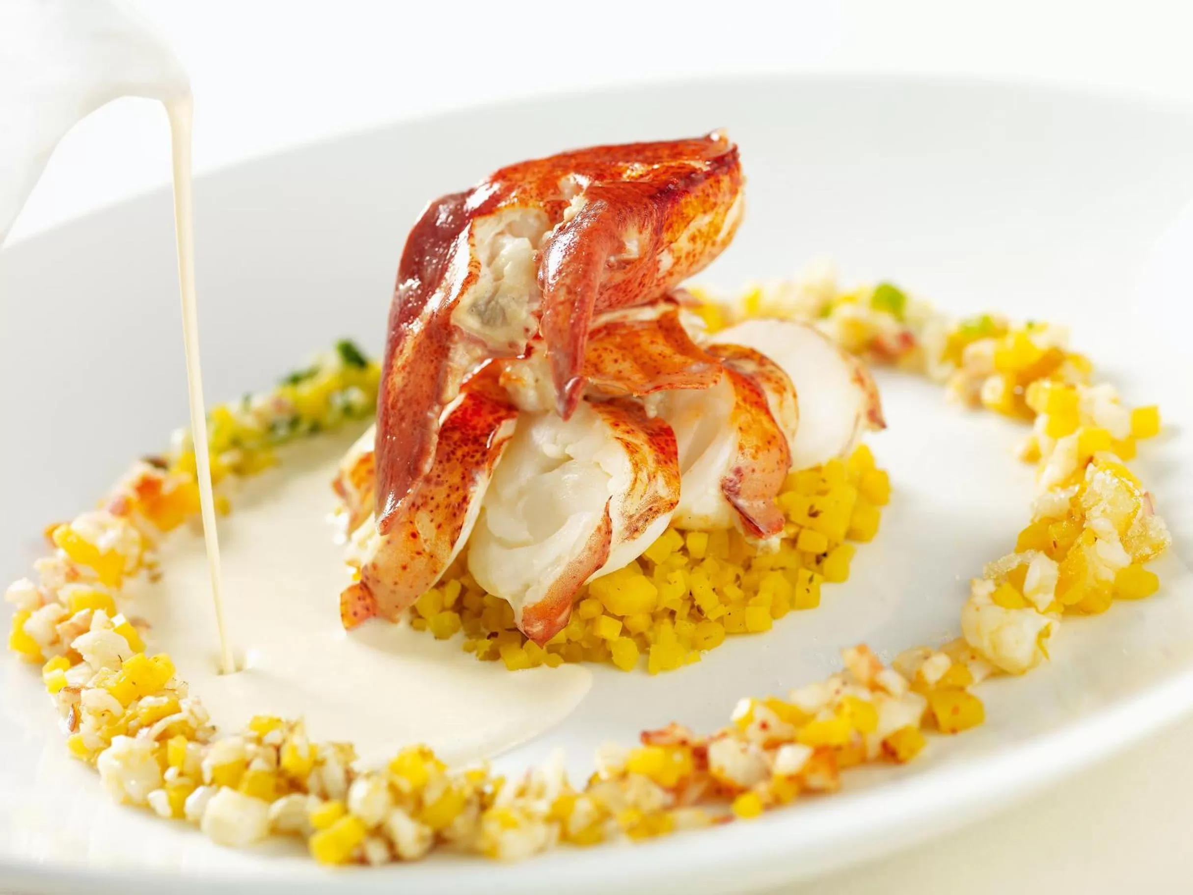 Food close-up in Hotel Fauchere