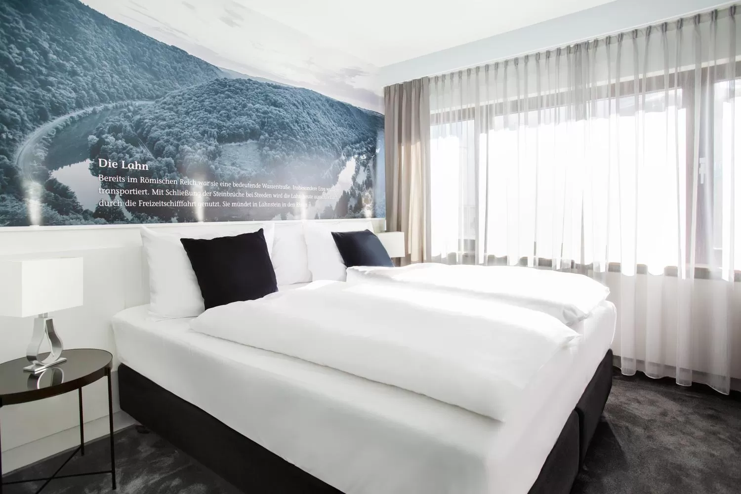 Bed in Hotel Huss Limburg