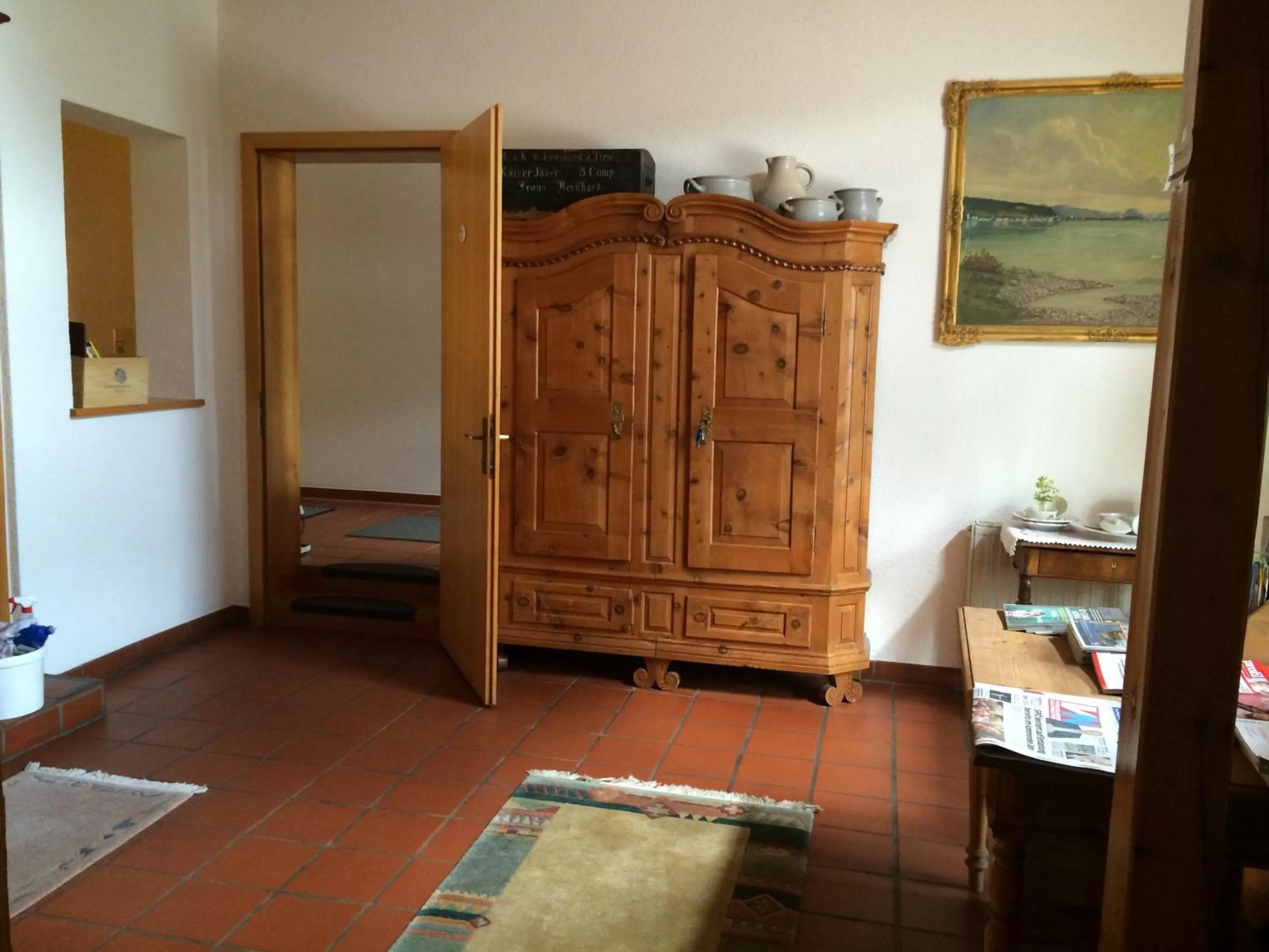 Bedroom in Gästehaus Bernhard