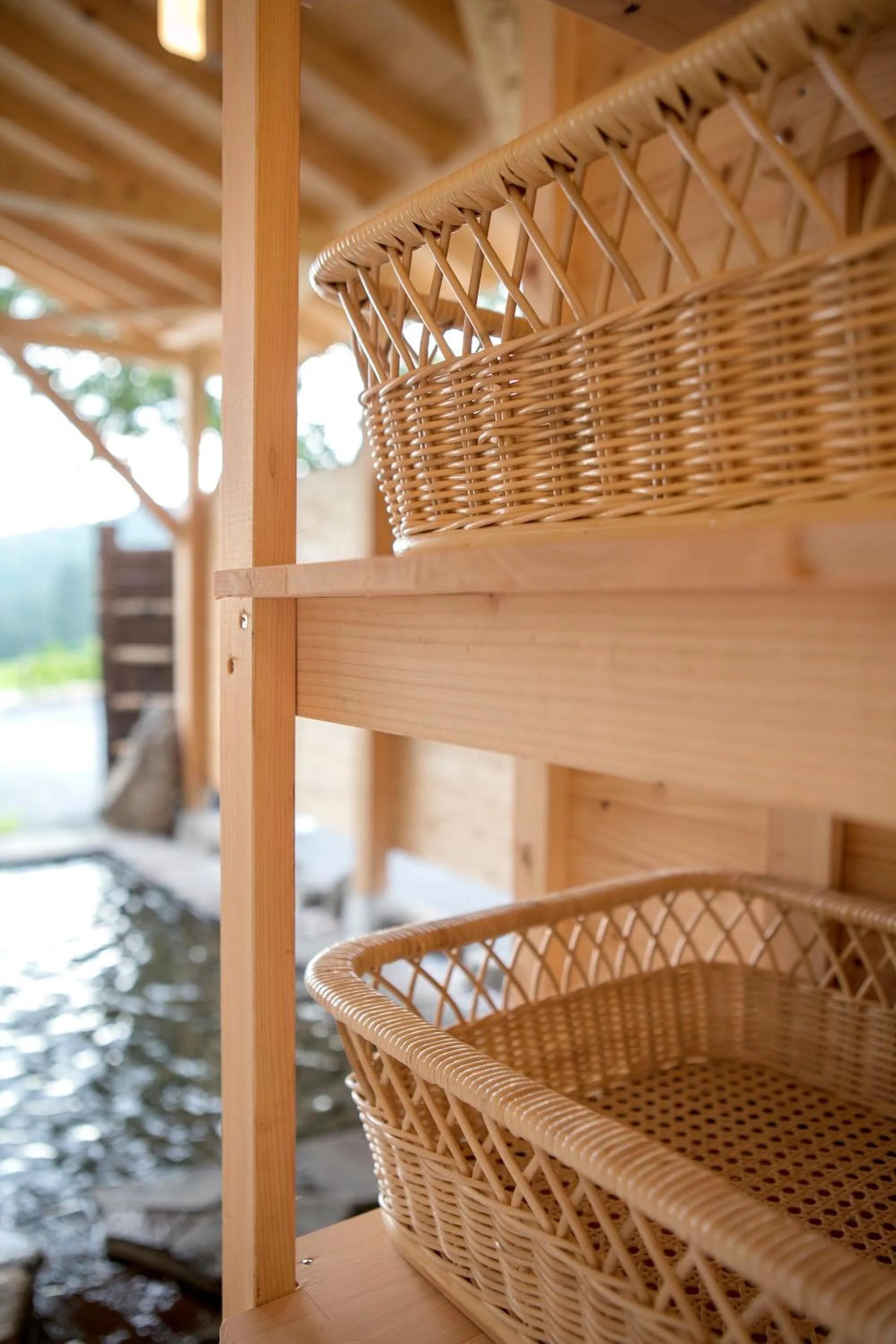 Hot Spring Bath in Ryokan Warabino