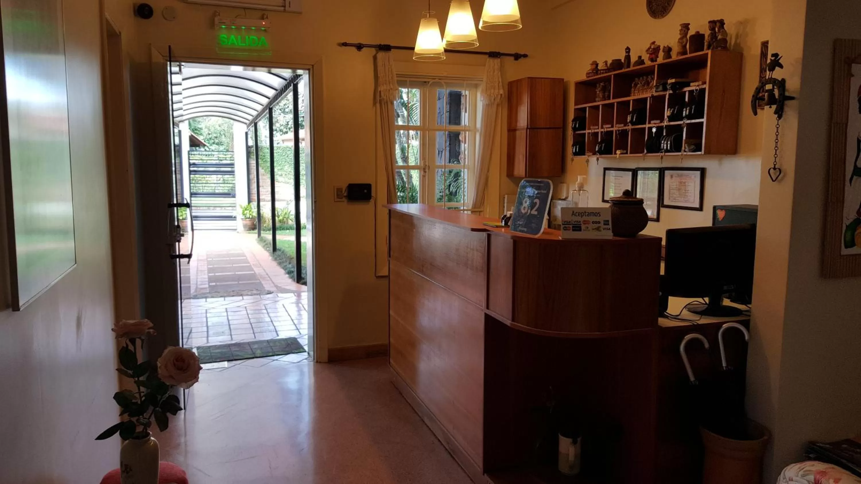 Facade/entrance, Lobby/Reception in Las Orquideas Parque Hotel