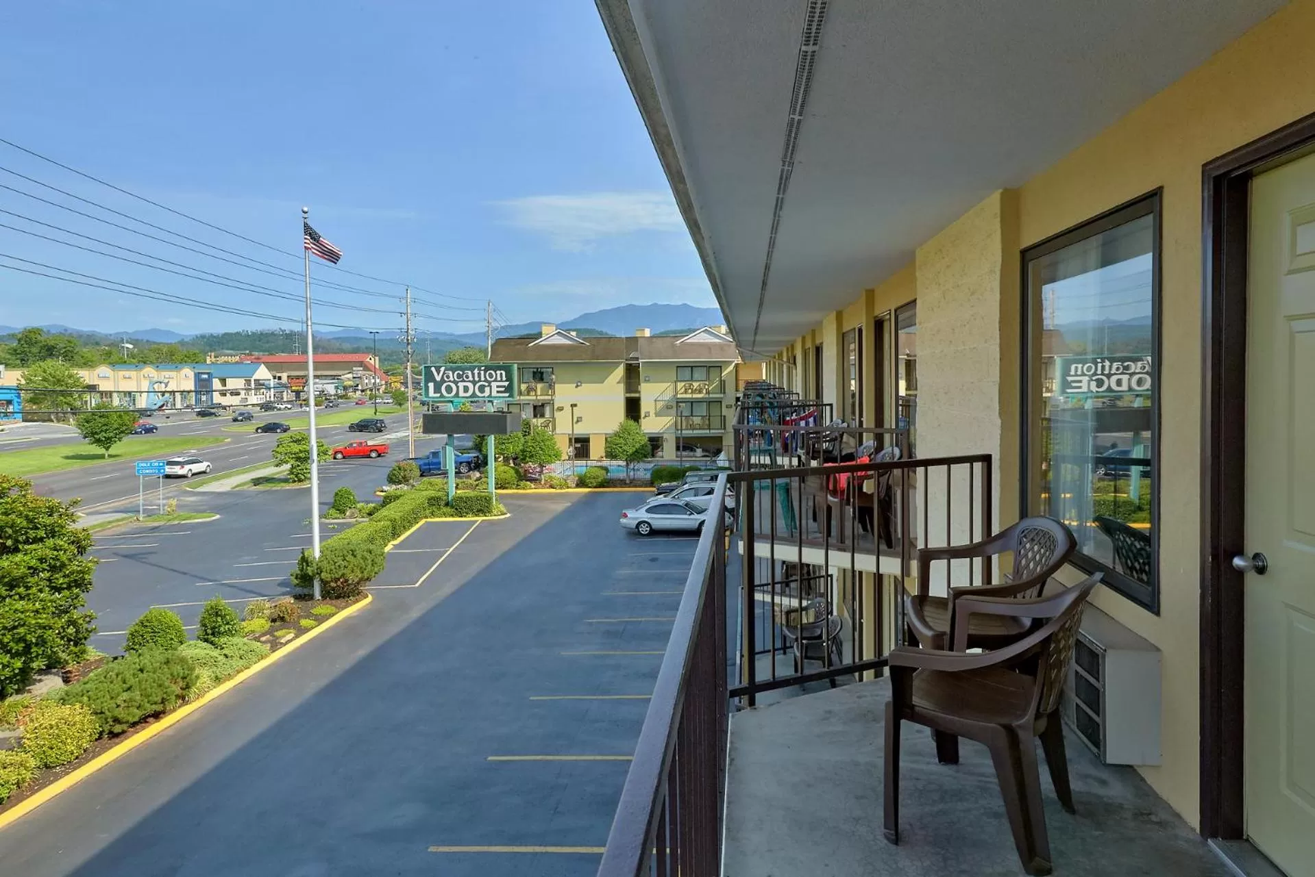 Property building in Vacation Lodge