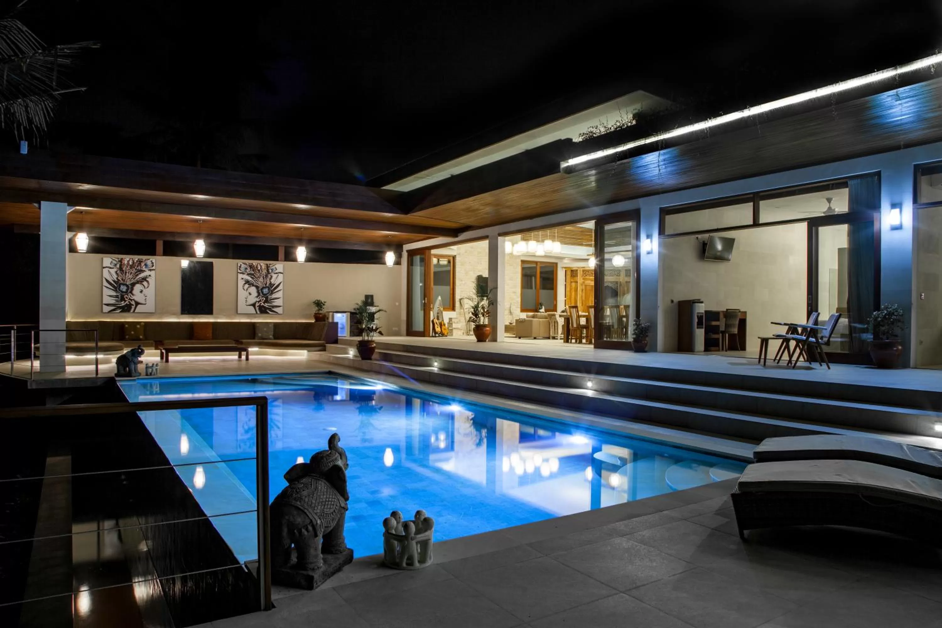 Swimming Pool in Villa Merdu Ubud