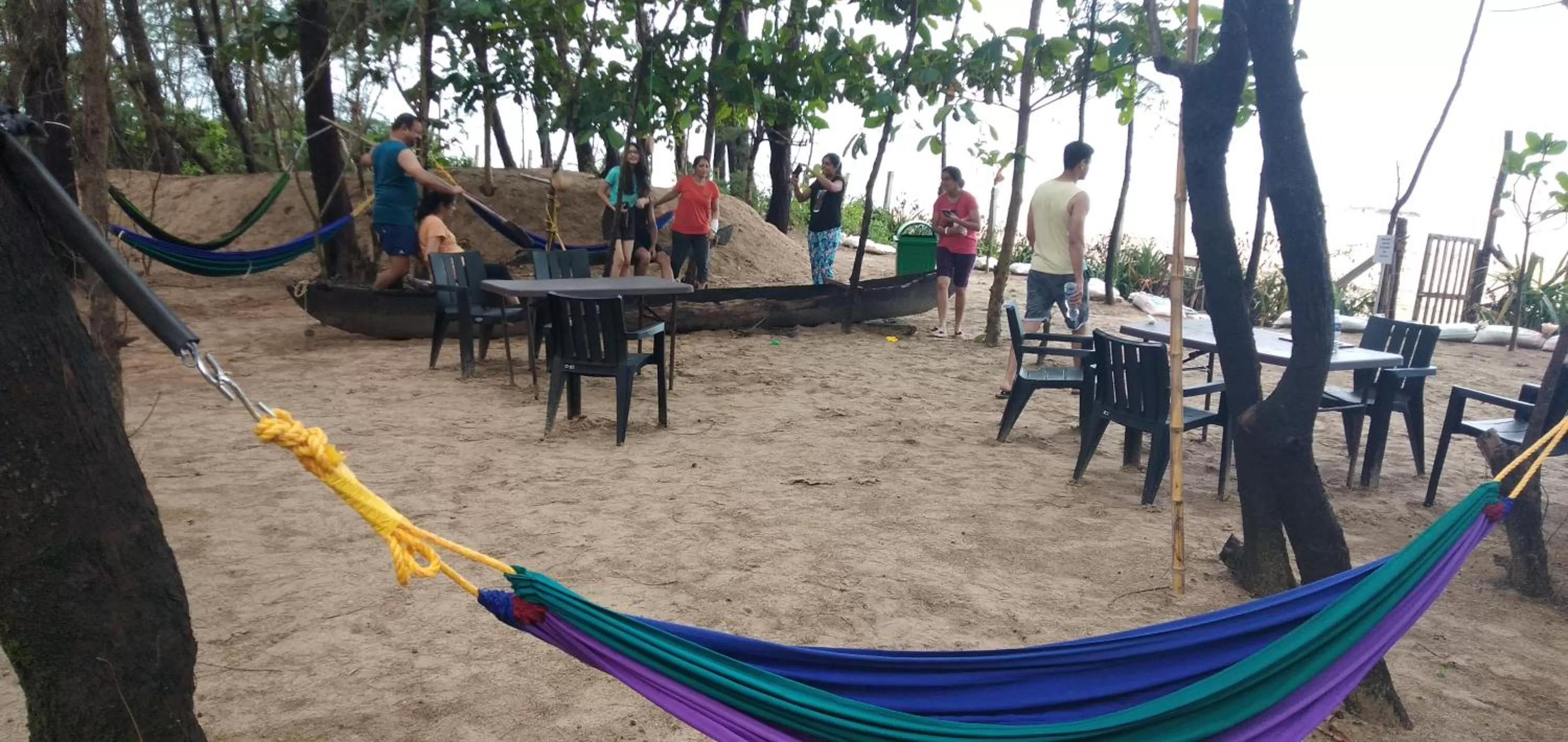 Patio in OmBodhi Retreat