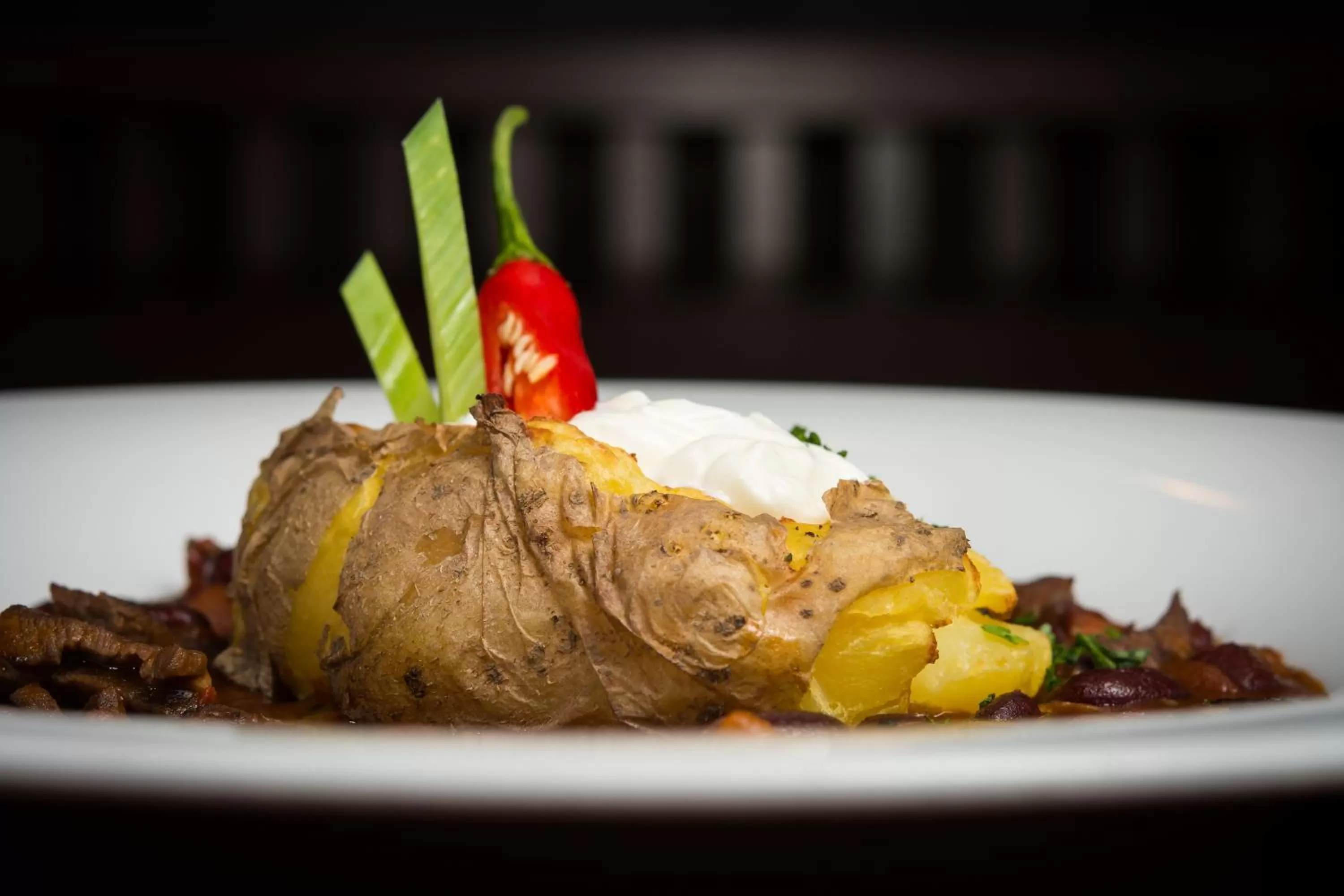 Dinner, Food in Pivovar Hotel Na Rychtě