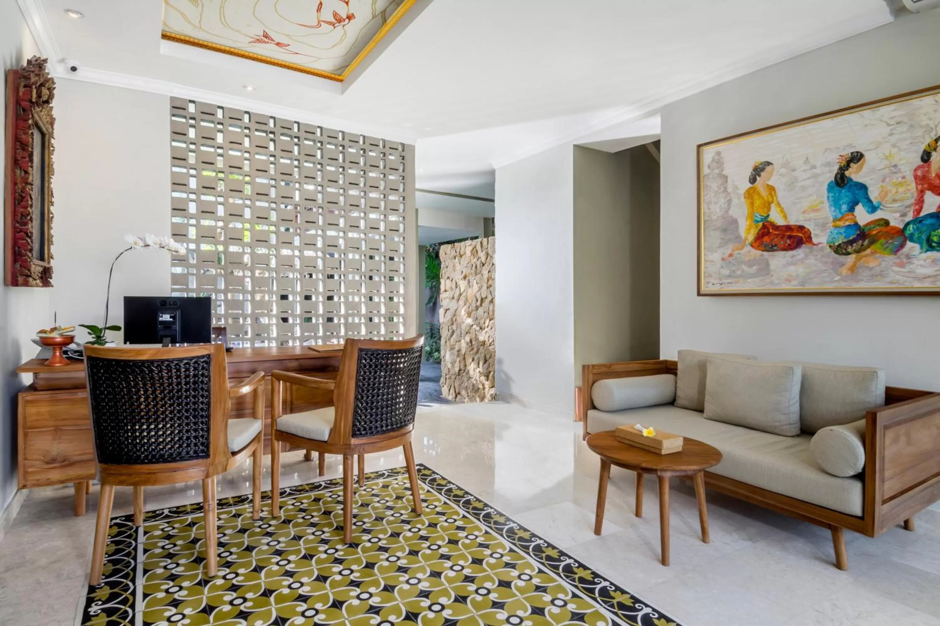 Lobby or reception in Bumi Muwa Ubud Katiklantang