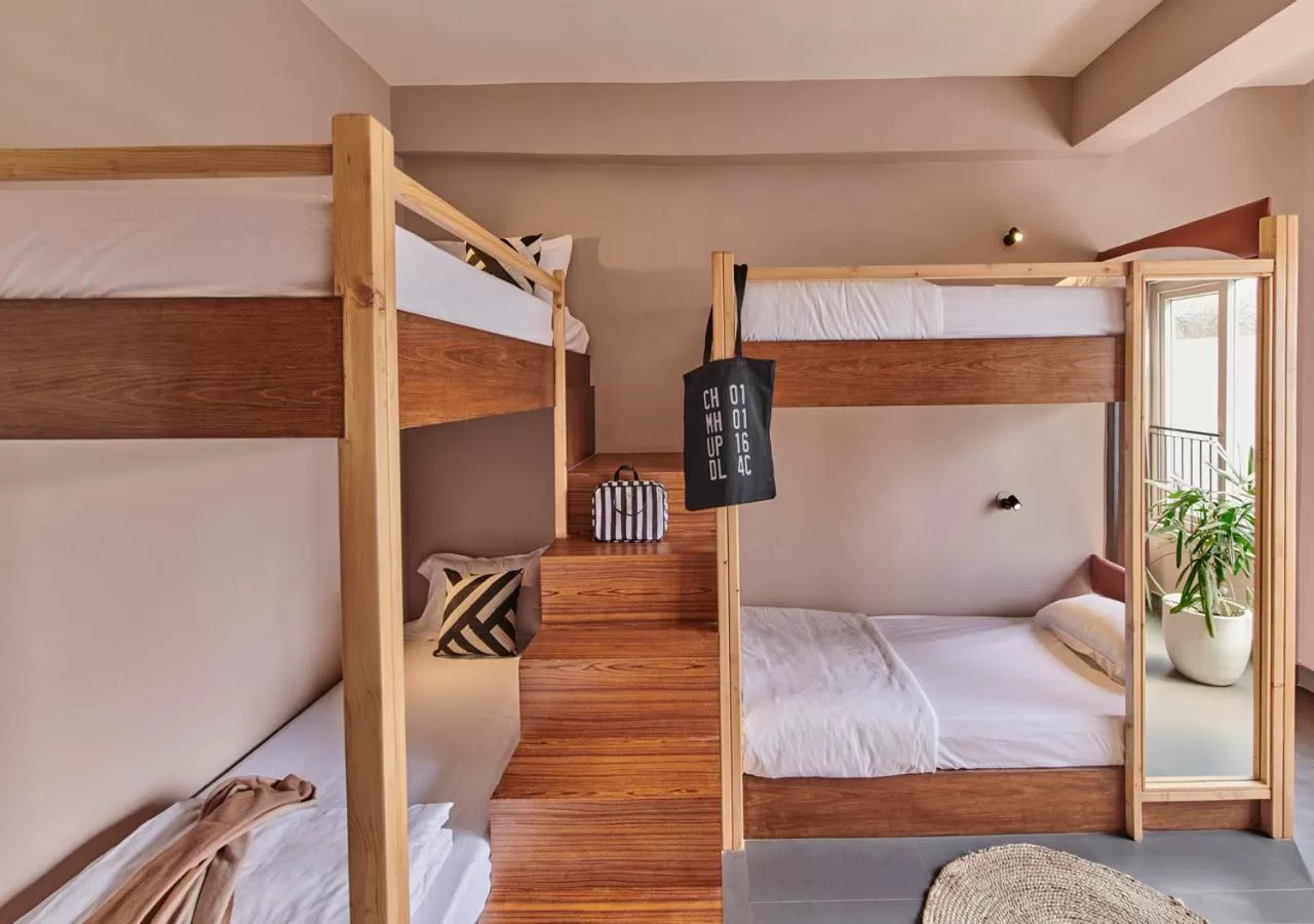 bunk bed, Bed in Minimalist Poshtel & Suites