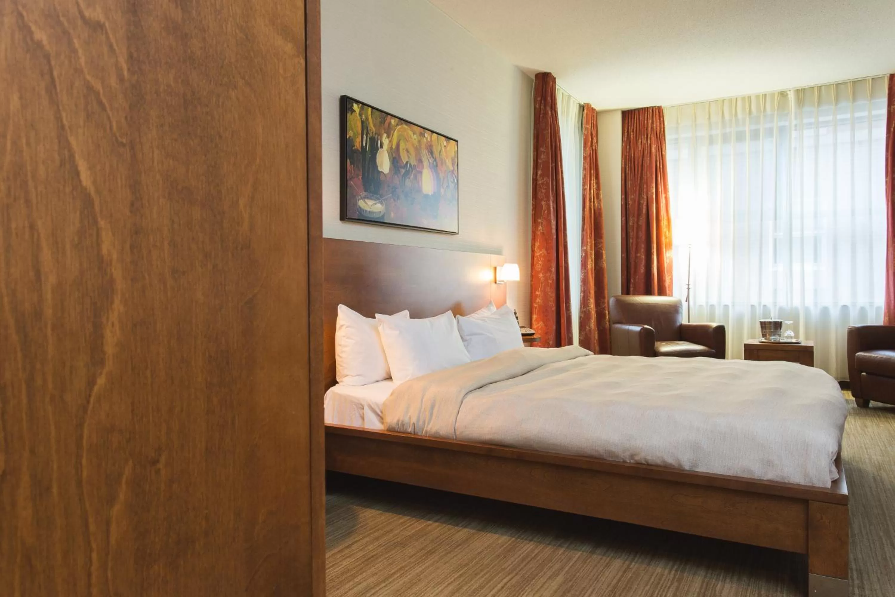 Photo of the whole room, Bed in Hotel Chateau Laurier Québec