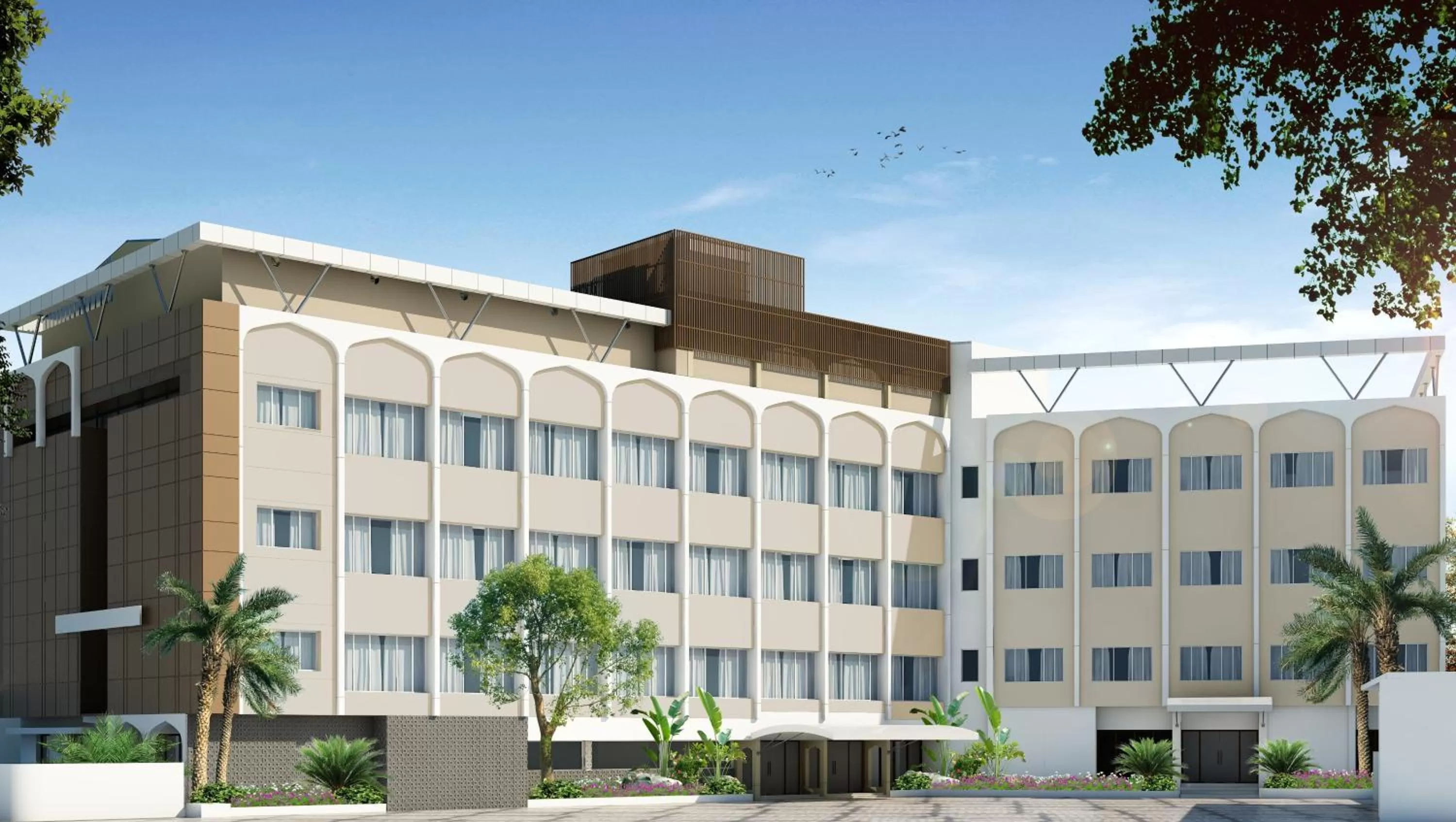Property building in Best Western Ashoka