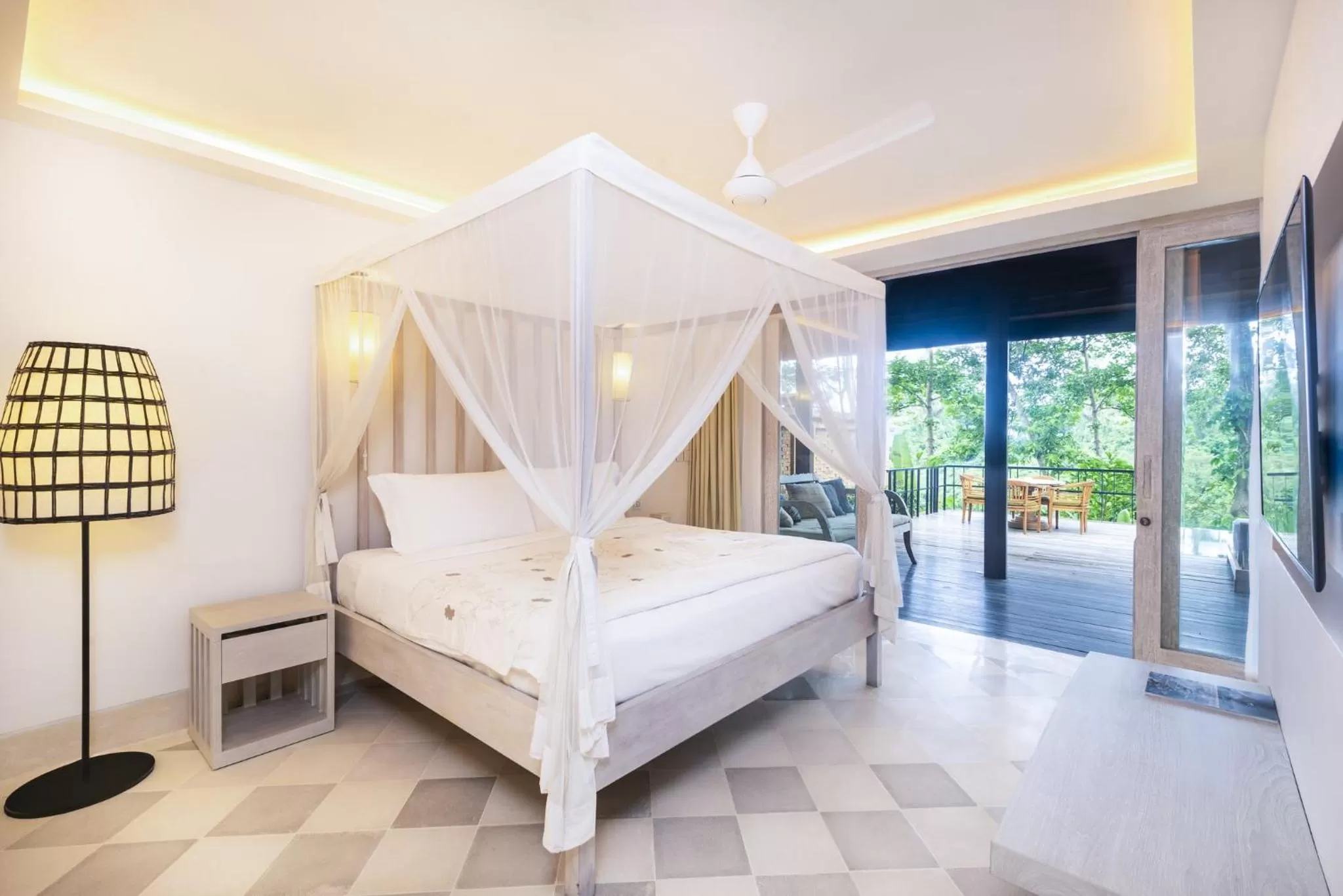 Photo of the whole room, Bed in COMO Uma Ubud