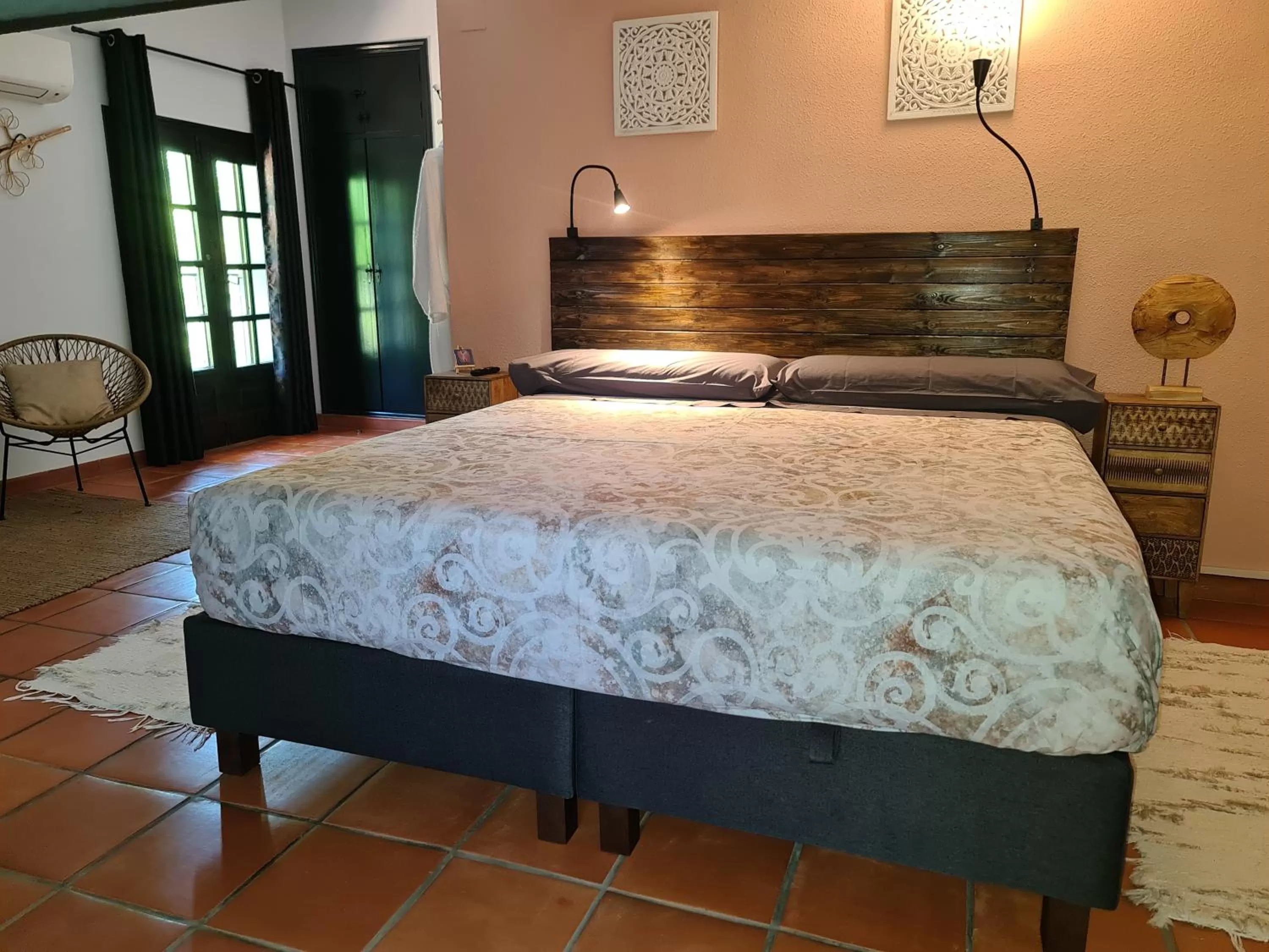 Bed in Finca la Yuca