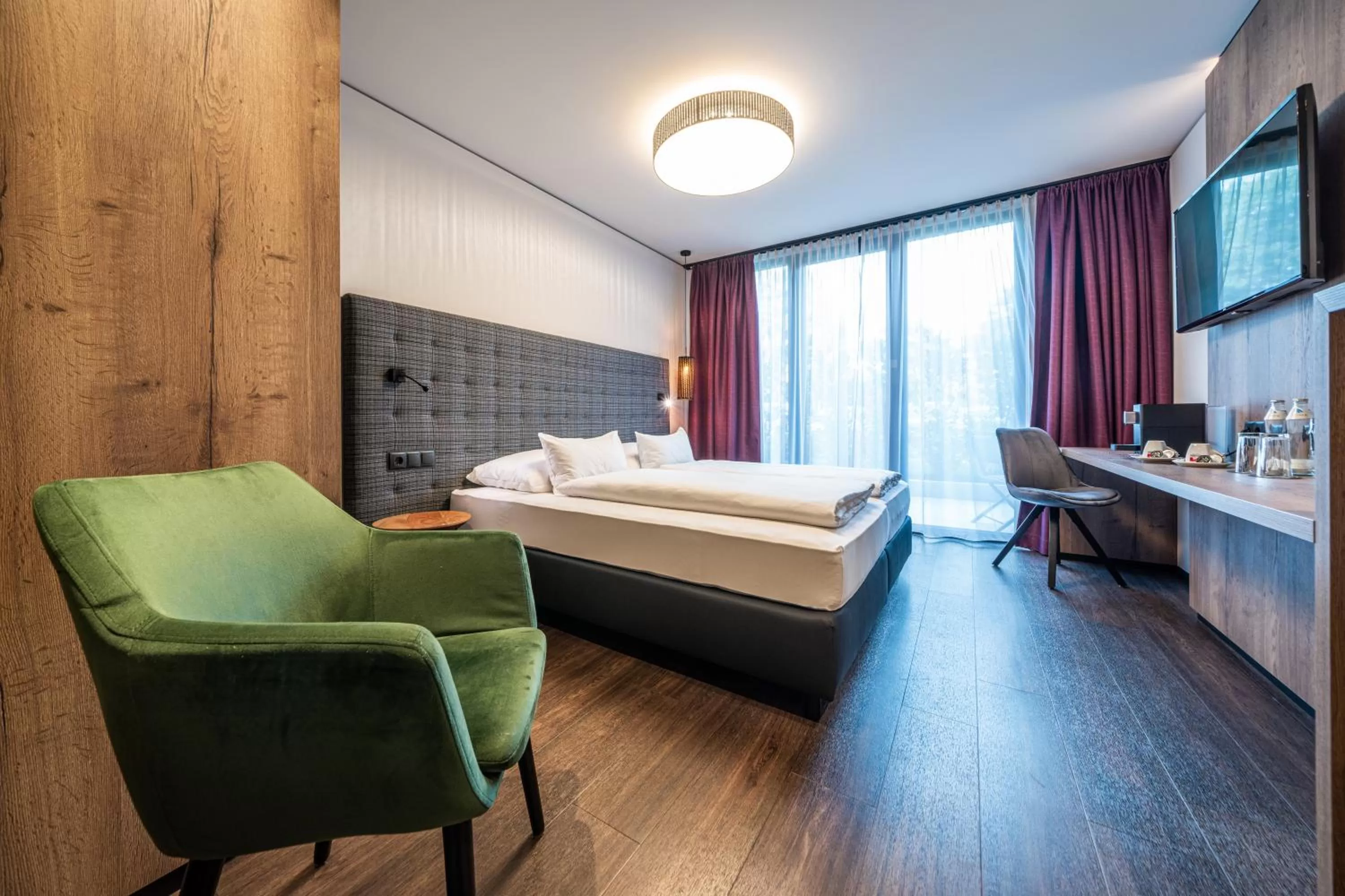 Bed in Rufi's Hotel Innsbruck