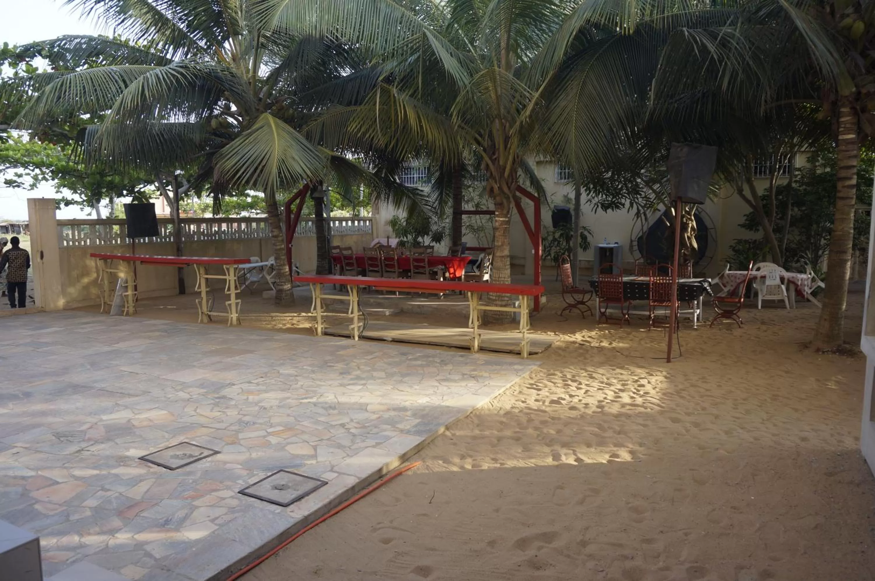 Patio in Ramaya Auberge Espagnole