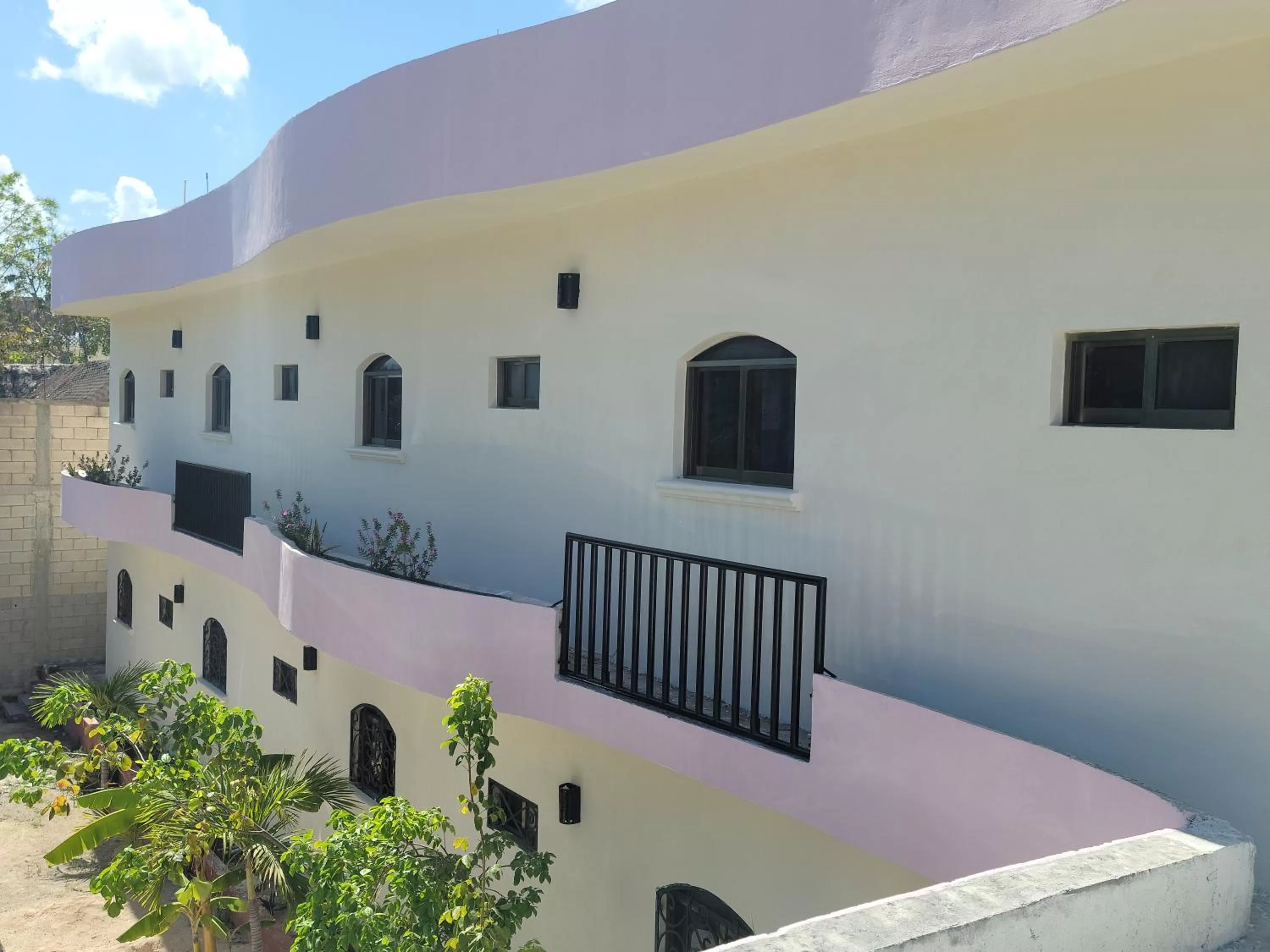 Property building in hotel stella maris tulum