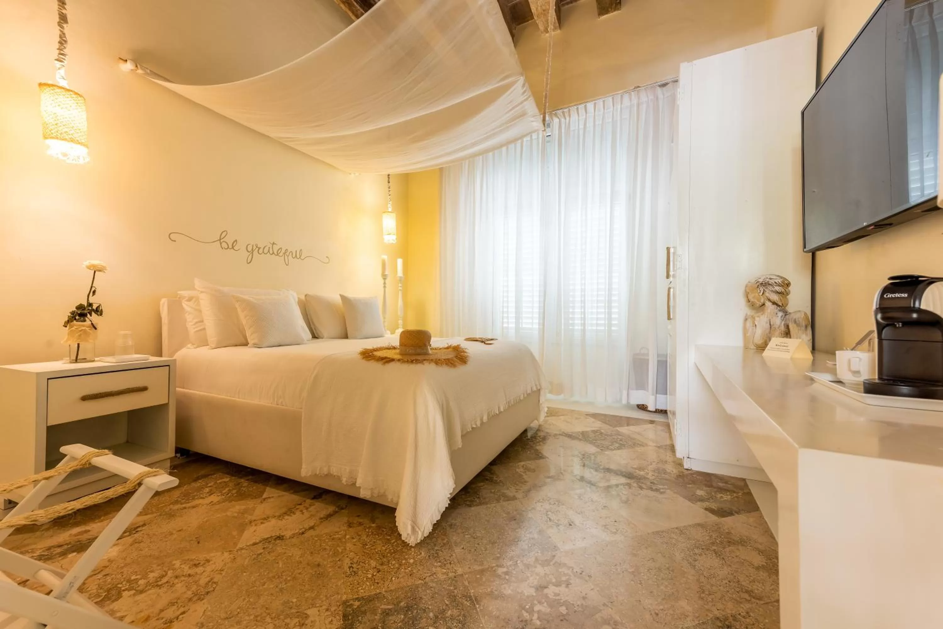 Bed in Casa Diluca Cartagena Hotel Boutique