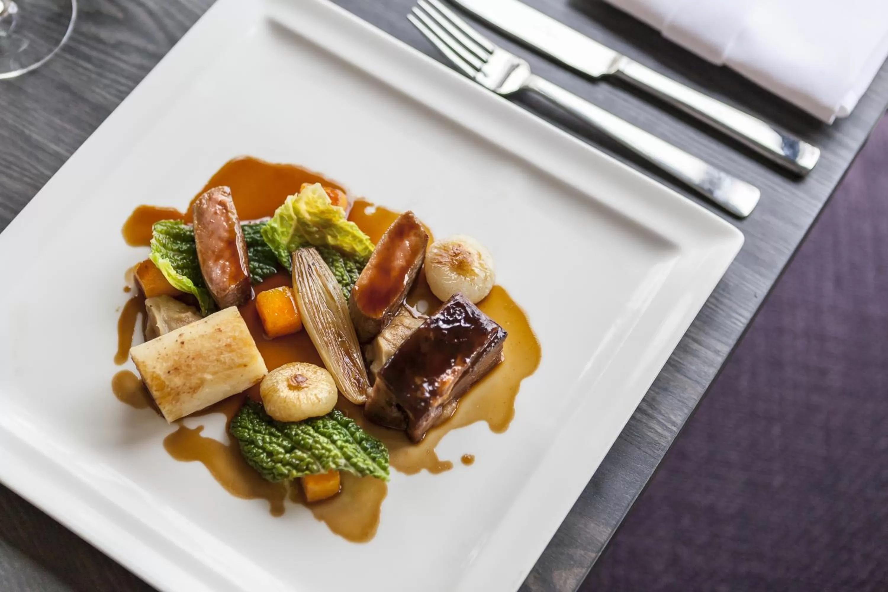 Food close-up in Castle Green Hotel In Kendal, BW Premier Collection