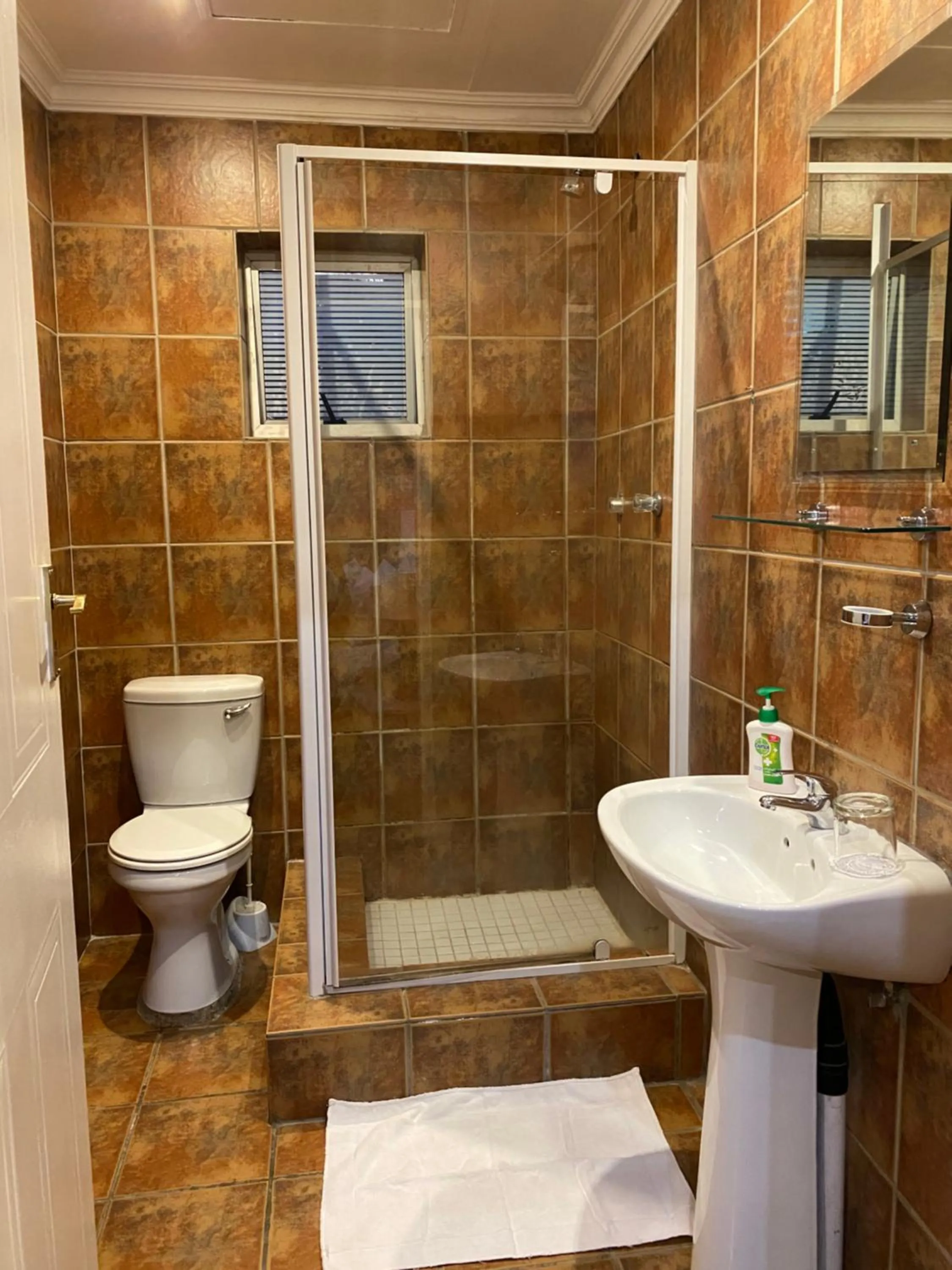 Toilet in Marion Lodge