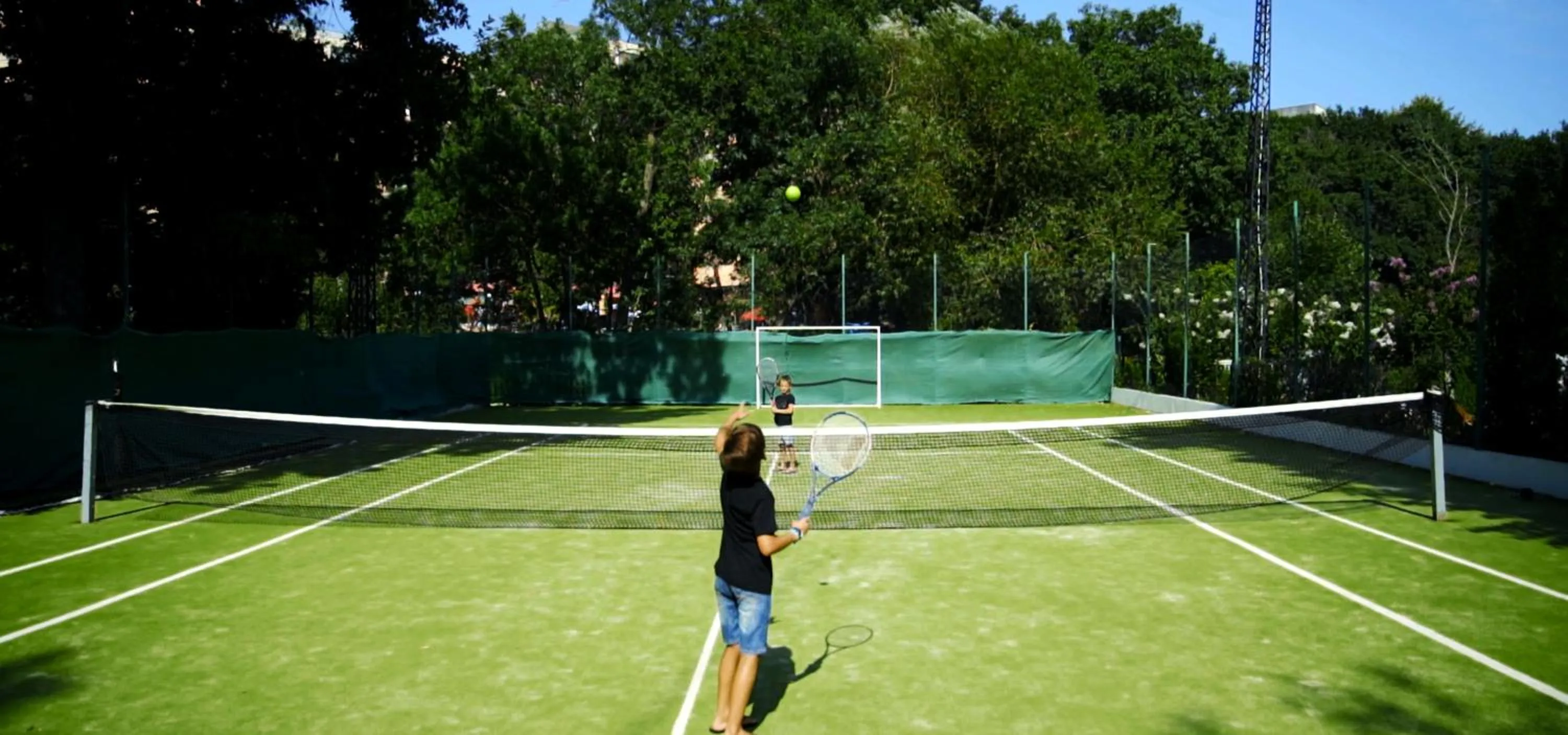 Tennis court in Kristal Hotel - All inclusive - Fully renovated rooms 2025