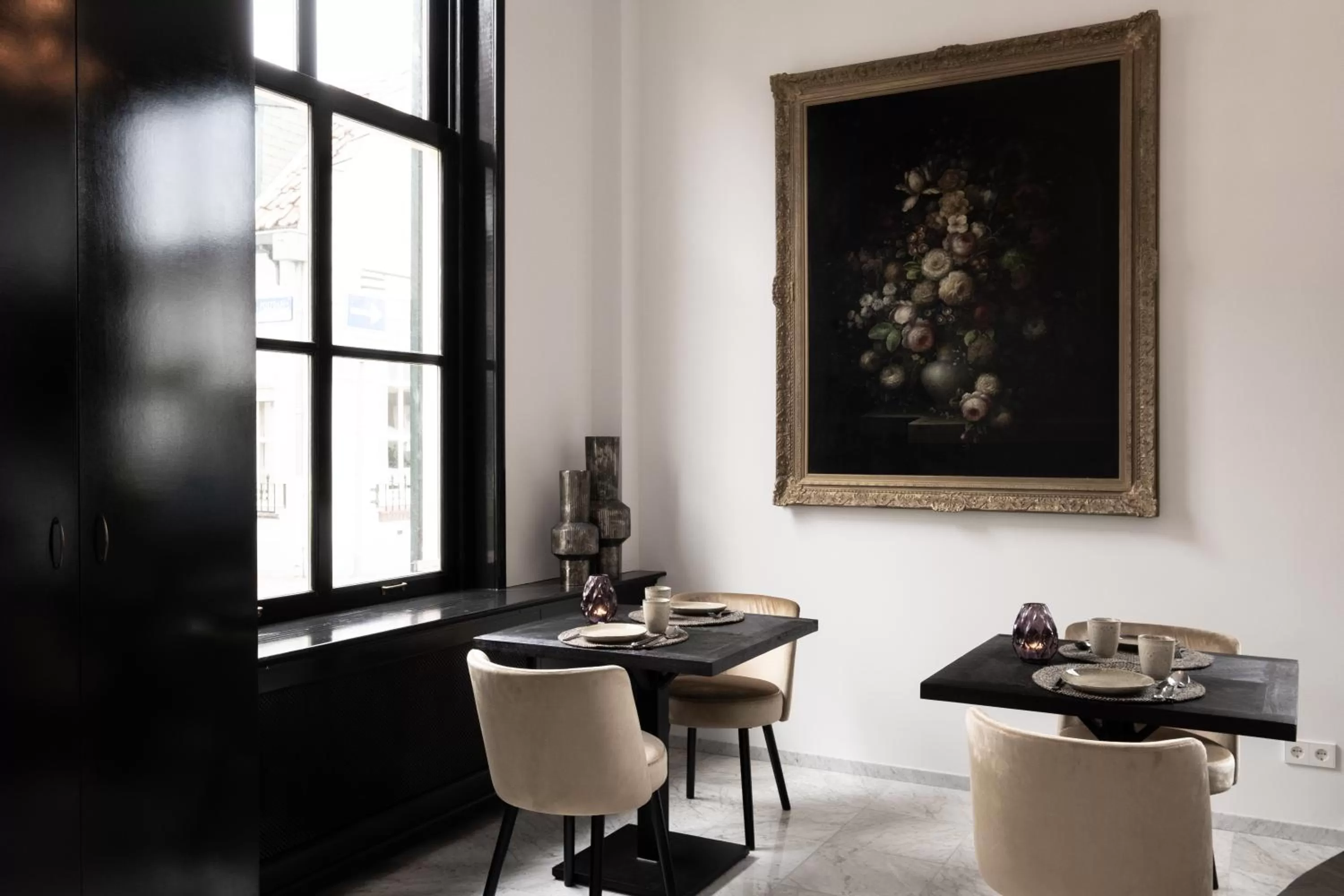 Communal lounge/ TV room, Restaurant/Places to Eat in Boutique B&B Huys Oud Teylingen