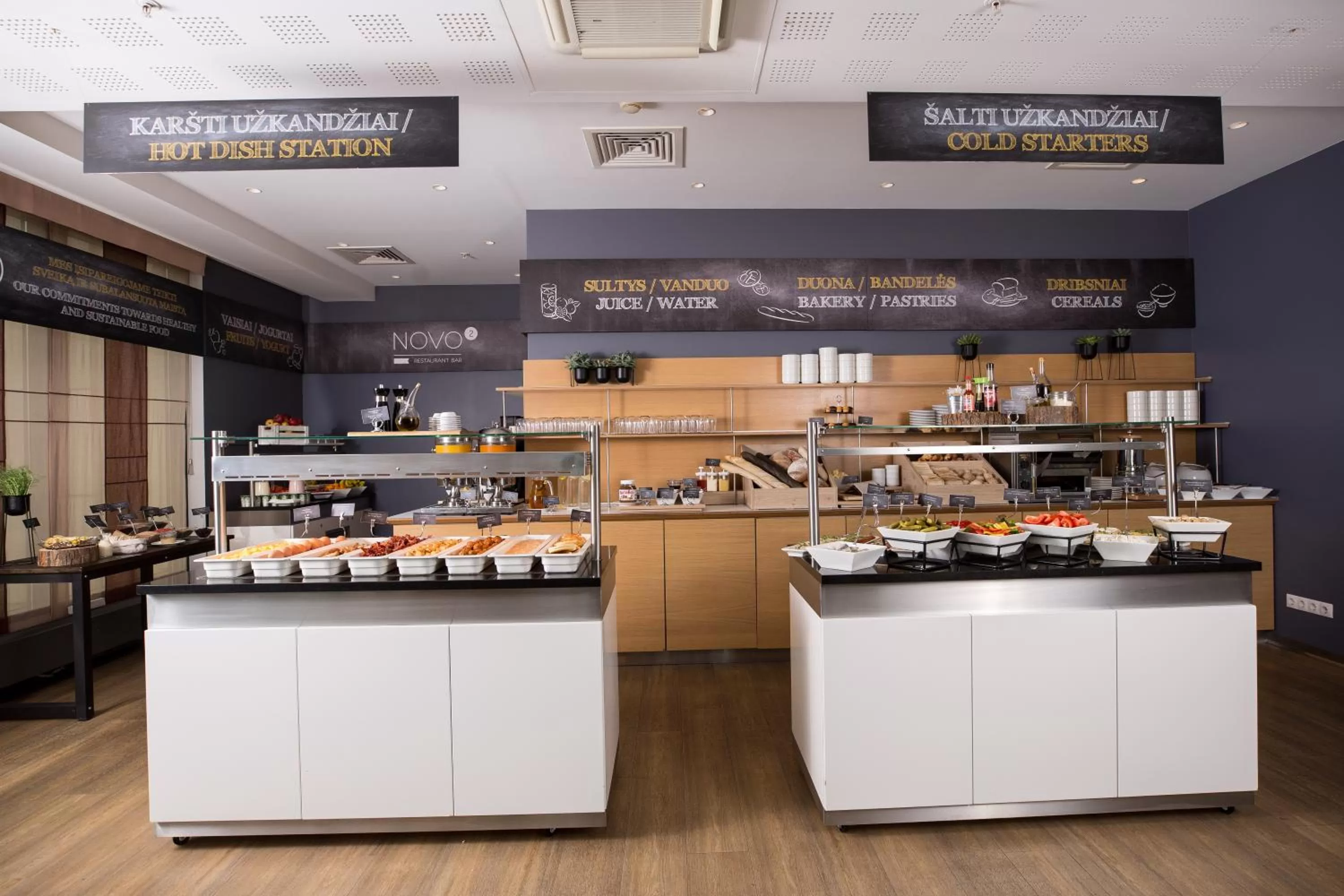 Breakfast in Novotel Vilnius Centre