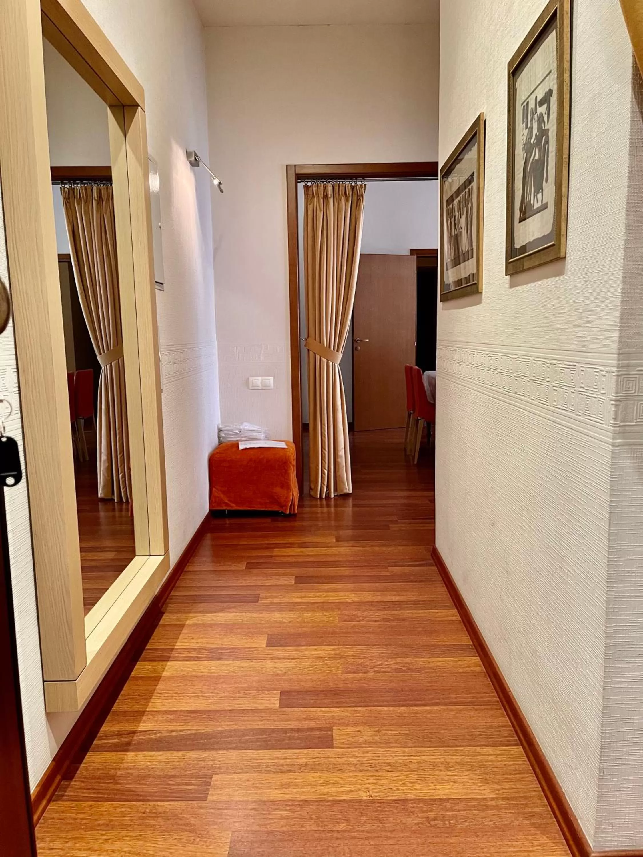 Living room in Arcada Apartments